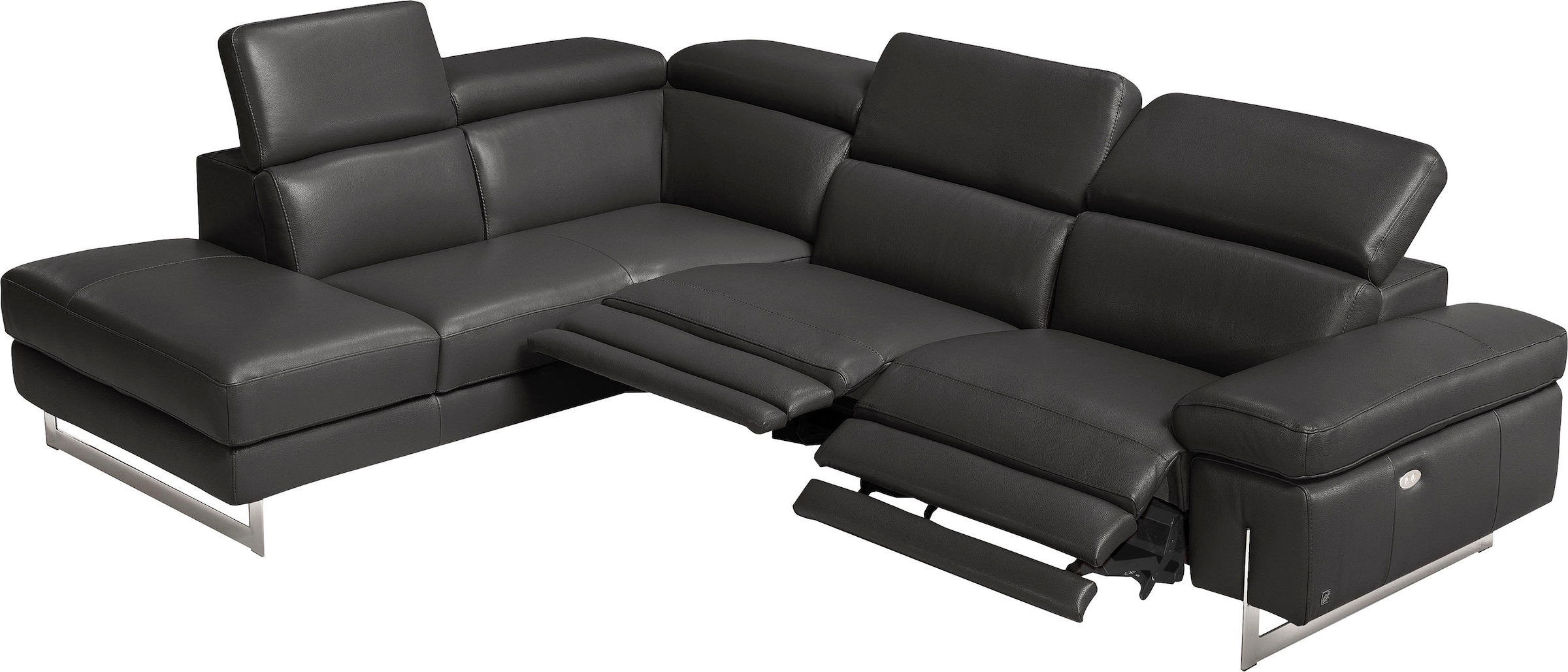 Egoitaliano Ecksofa "Candice, elegant, edel und bequem, erstklassiger Sitzk günstig online kaufen