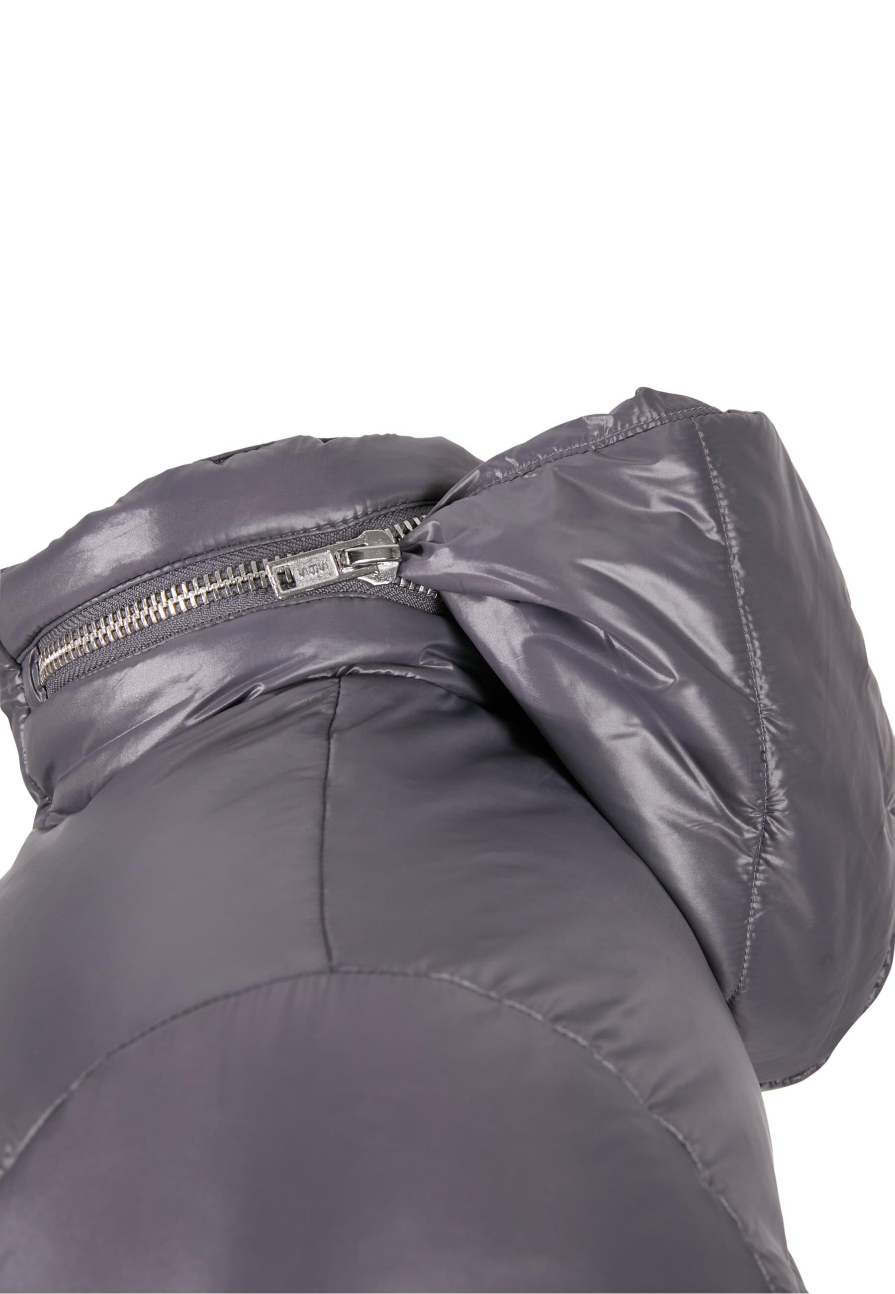 URBAN CLASSICS Winterjacke »Urban Classics Recycled Zip neck Puffer Jacket« 1 Stk. tlg. ohne Kapuze