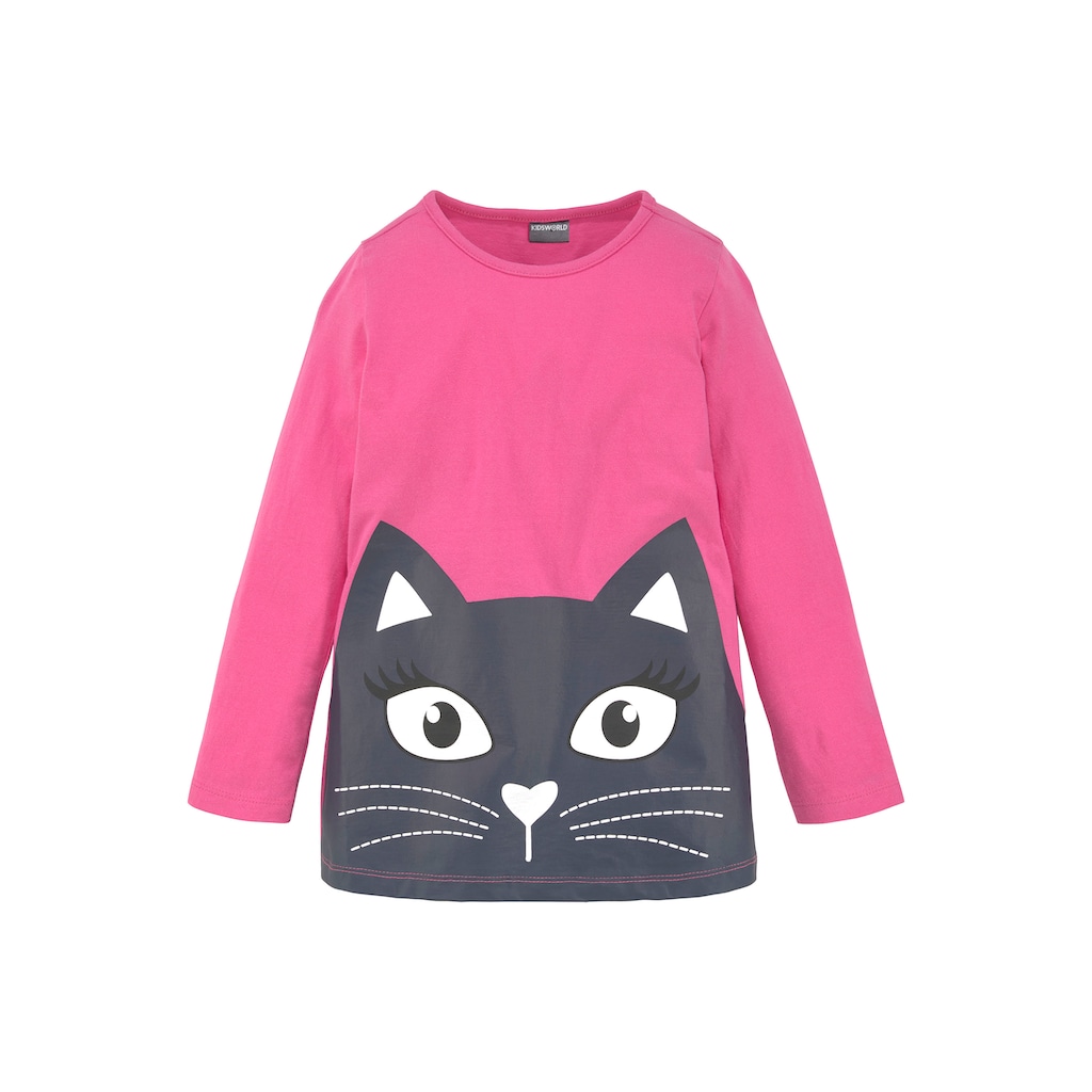 KIDSWORLD Longshirt »für kleine Mädchen«, (2 tlg., 2er-Pack)