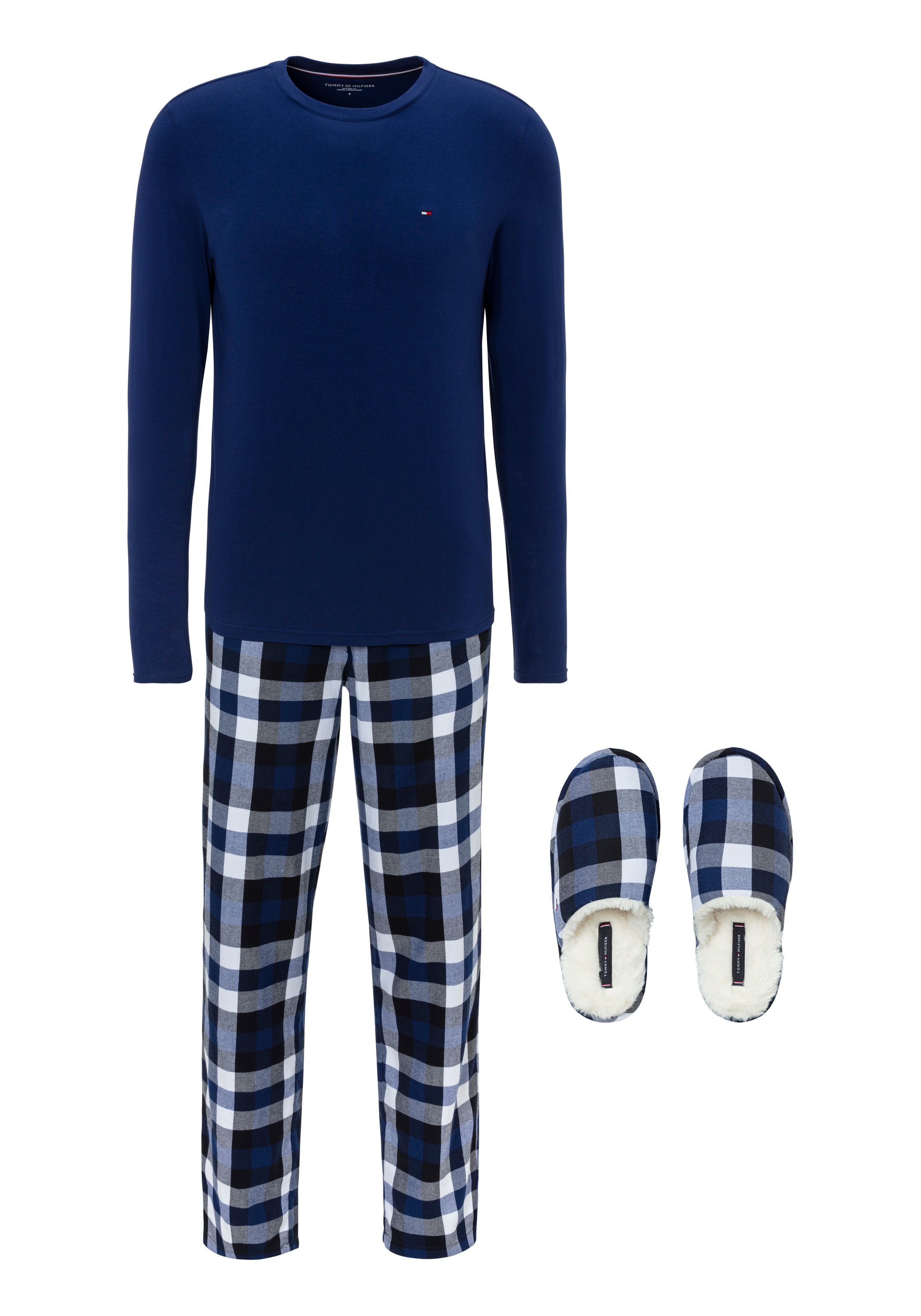 Tommy hilfiger men's pajama sleep set discount