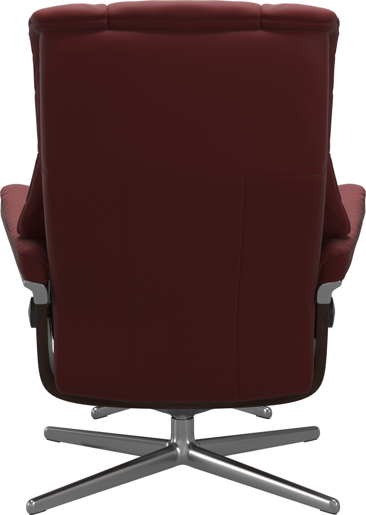 Stressless® Fußhocker »Mayfair«, mit Cross Base, Größe S, M & L, Holzakzent Braun