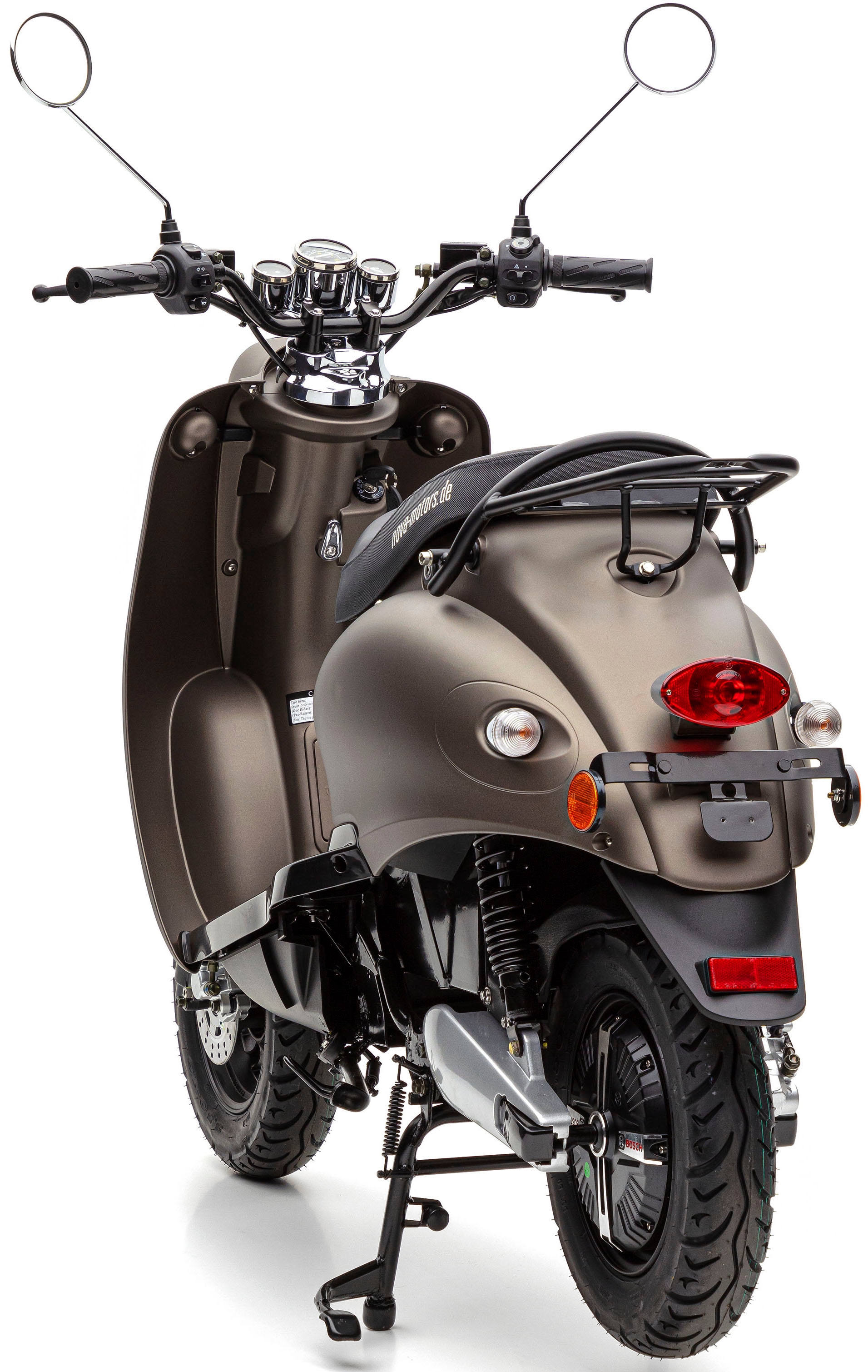 Nova Motors E-Motorroller »eRetro Star Li« bis zu 40 km Reichweite, härteverstellbare Dual-Stoßdämpfer hinten