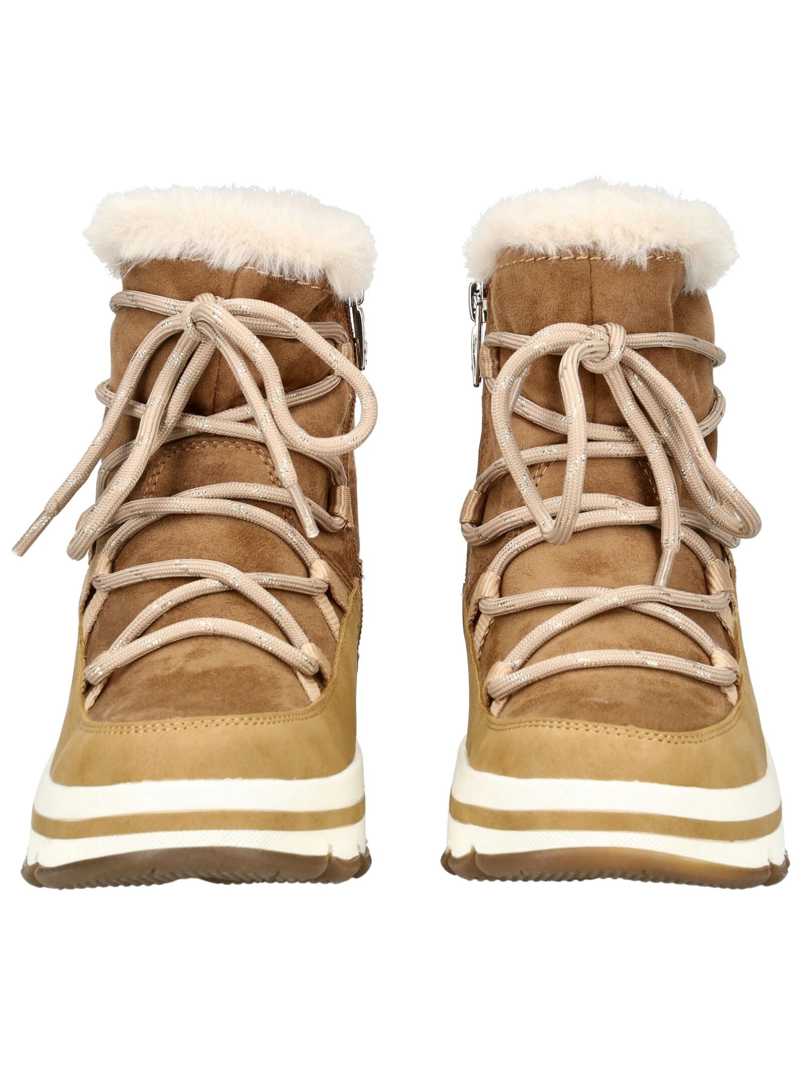 TOM TAILOR Schnürstiefelette »Tom Tailor Stiefelette Lederimitat/Textil«