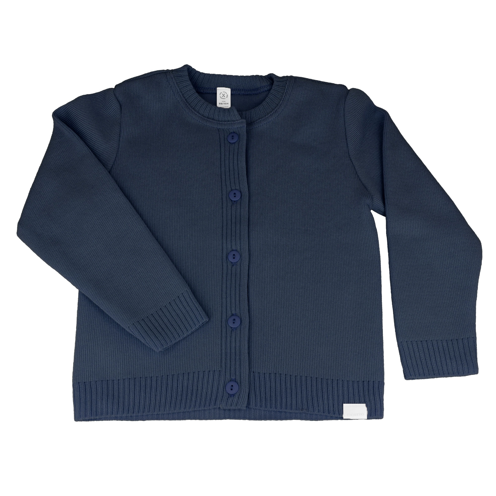 MAXIMO Strickjacke Baumwolle, hautfreundlich, weich, zum knöpfen, für jede Jahreszeit