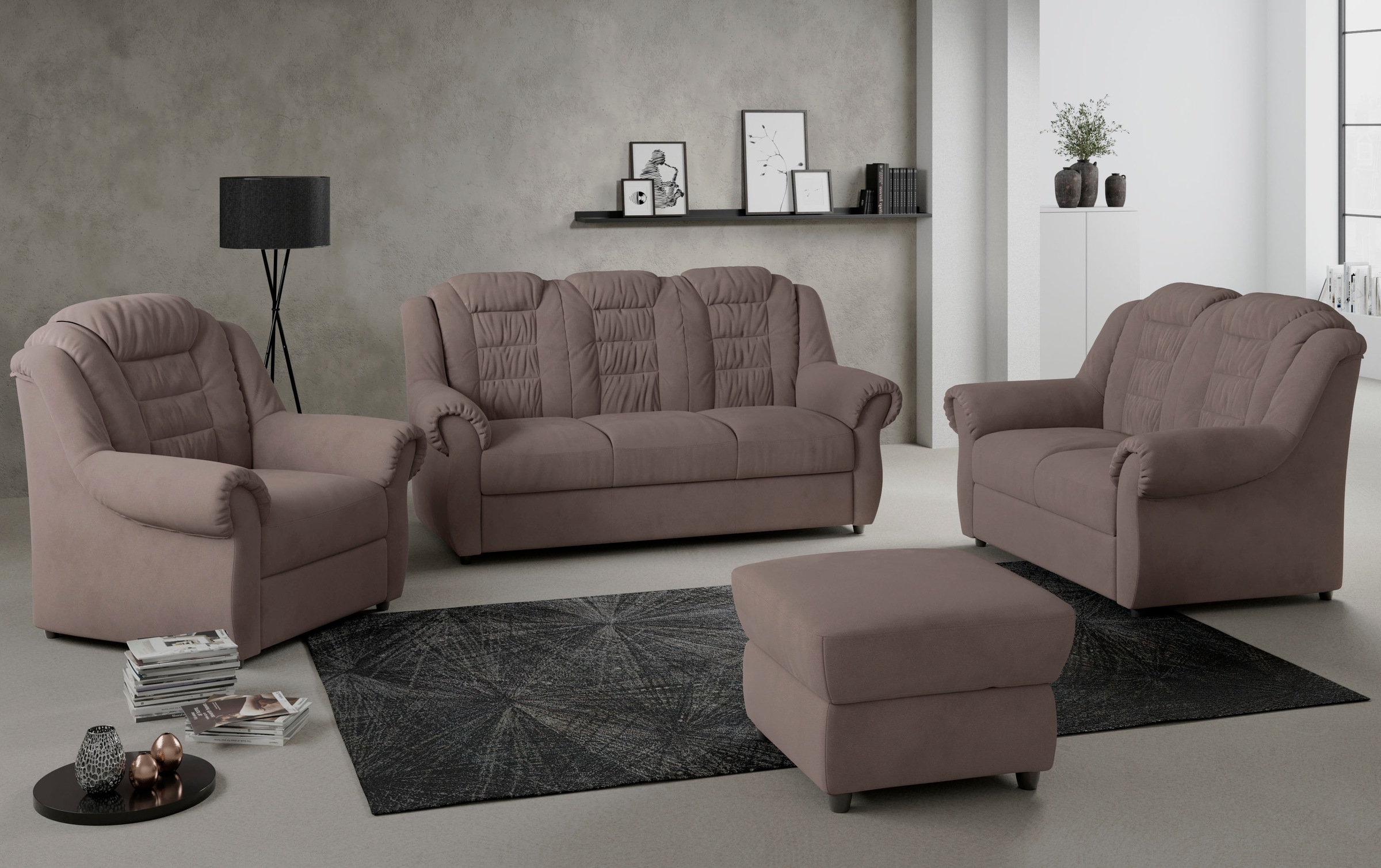 Home affaire Hocker »Boston«, mit Stauraum günstig online kaufen