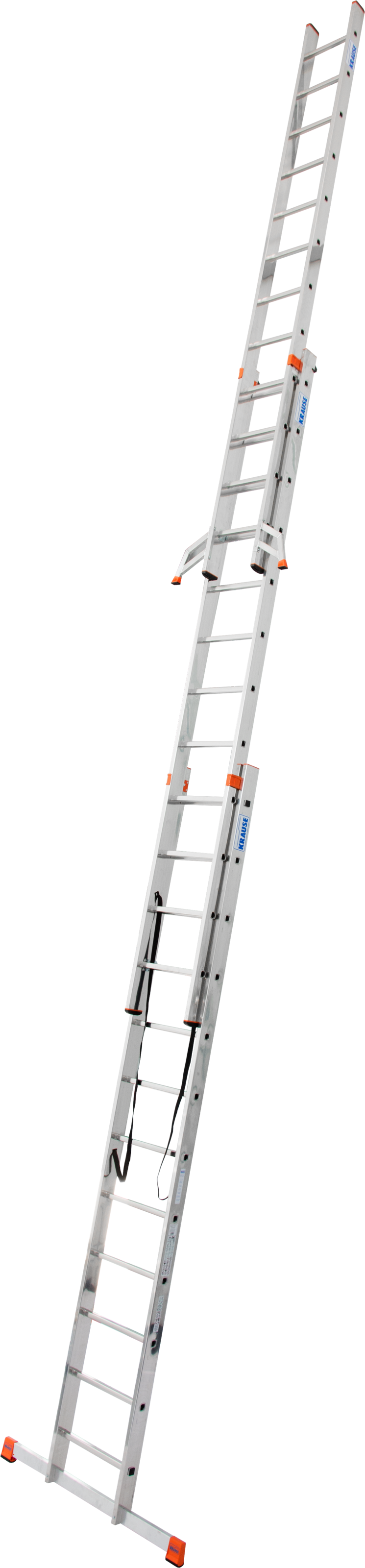 KRAUSE Vielzweckleiter »Tribilo«, mit Leiternspitzen, 3x12 Sprossen