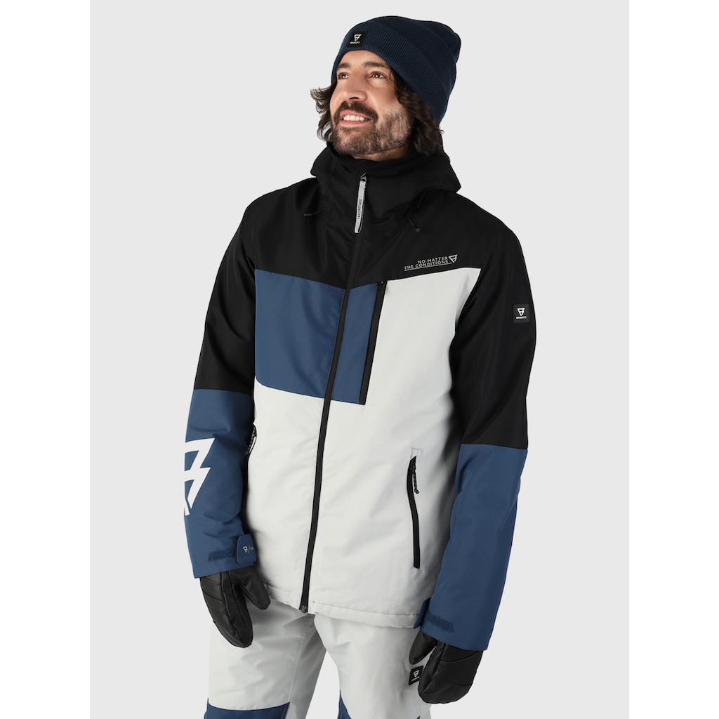 Brunotti Skijacke »Flynners Men Snow Jacket«, mit Kapuze