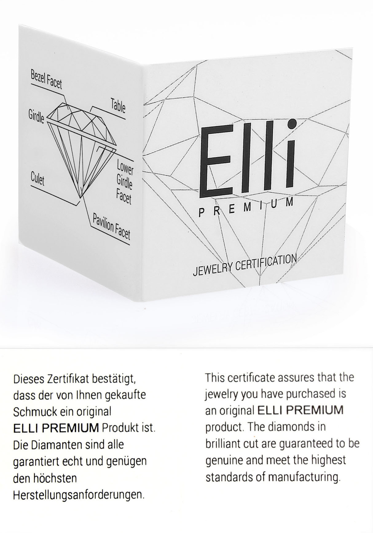 Elli DIAMONDS Verlobungsring »0604960414«, mit Brillanten