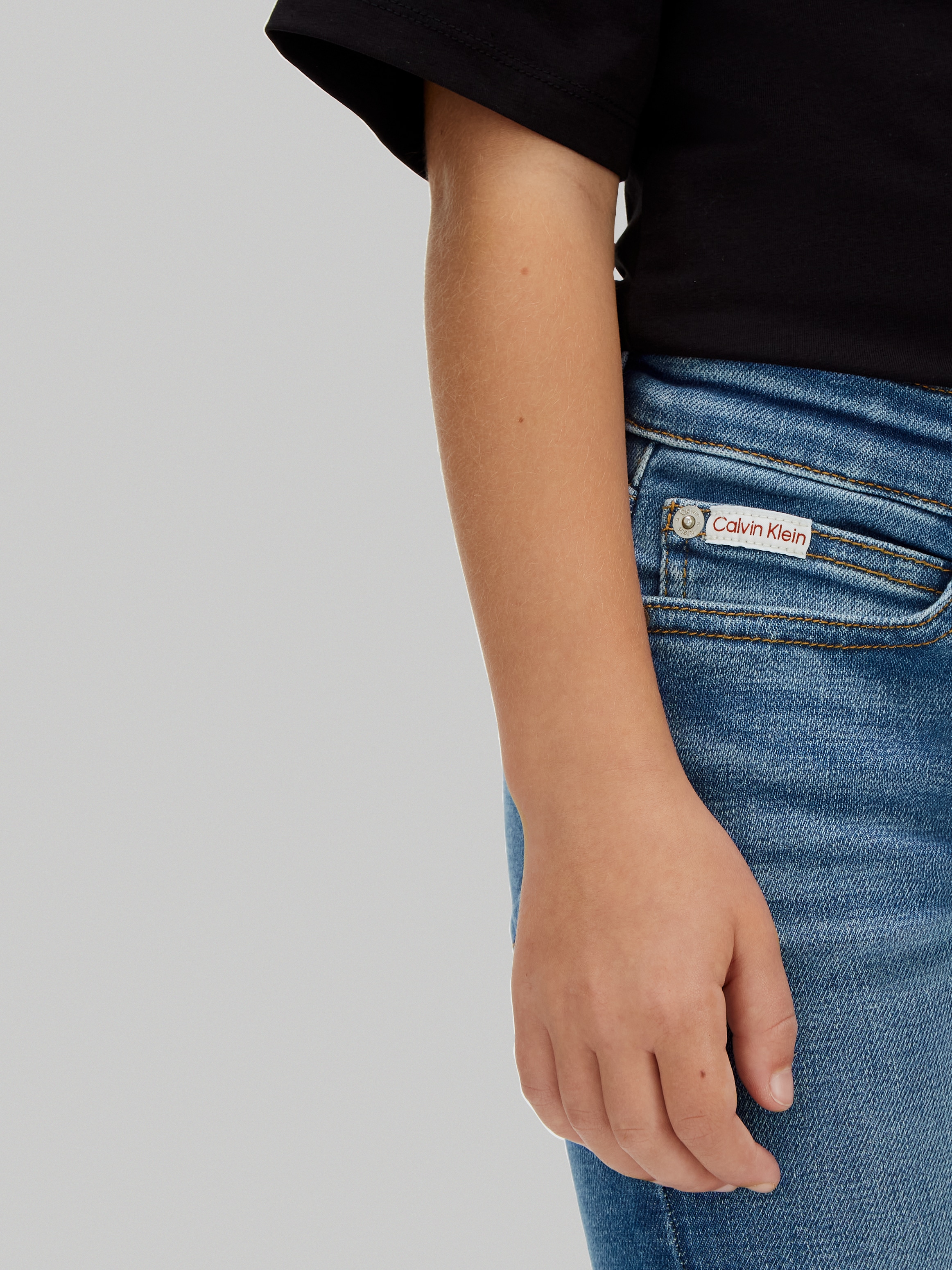Calvin Klein Jeans Bootcut-Jeans Regular fit, für Kinder bis 16 Jahre