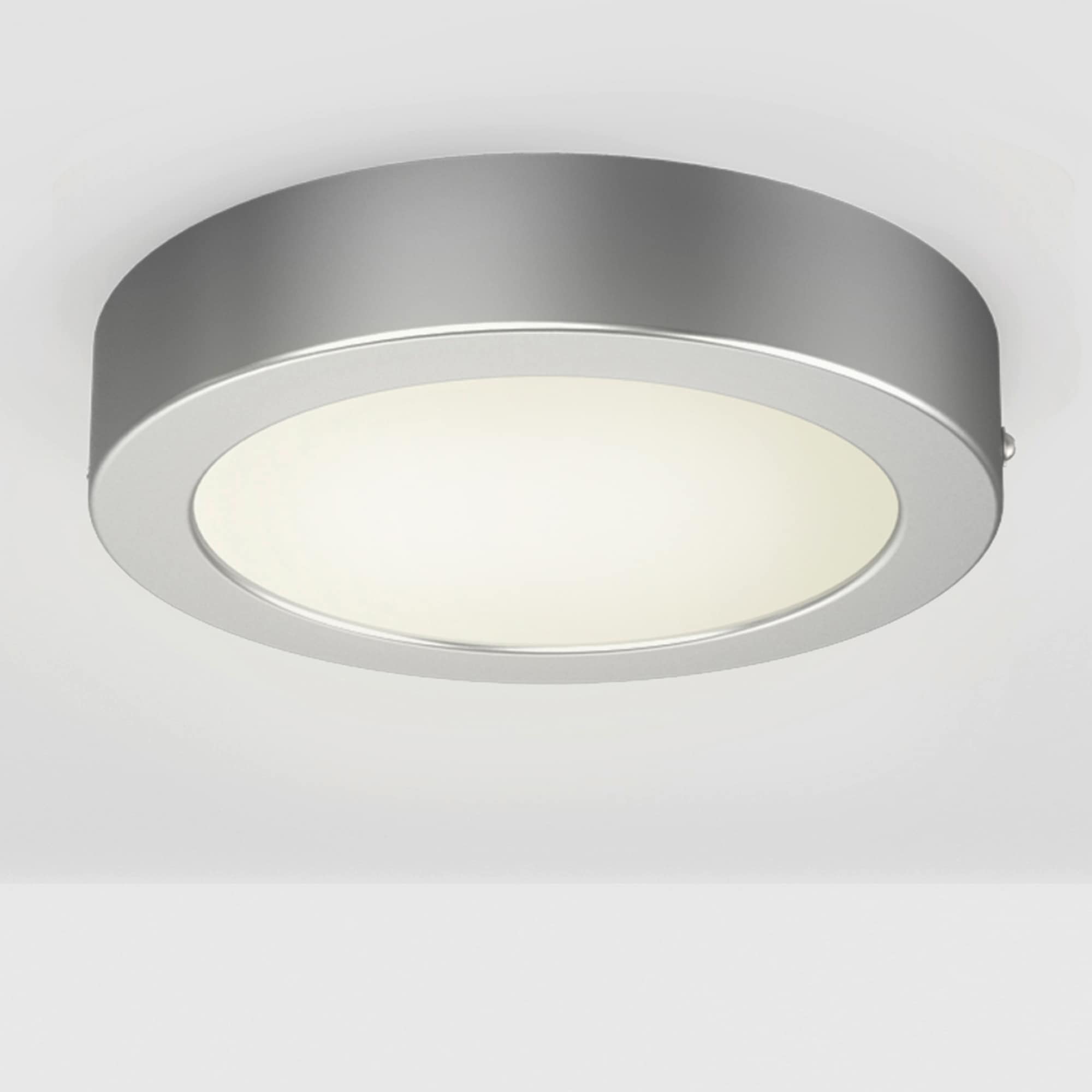 B.K.Licht silber Panel, Aufputz-Deckenlampe, Aufbaustrahler Wand-Leuchte, 230V, bestellen »Garnet«, flammig-flammig, 1 Deckenleuchte, LED online