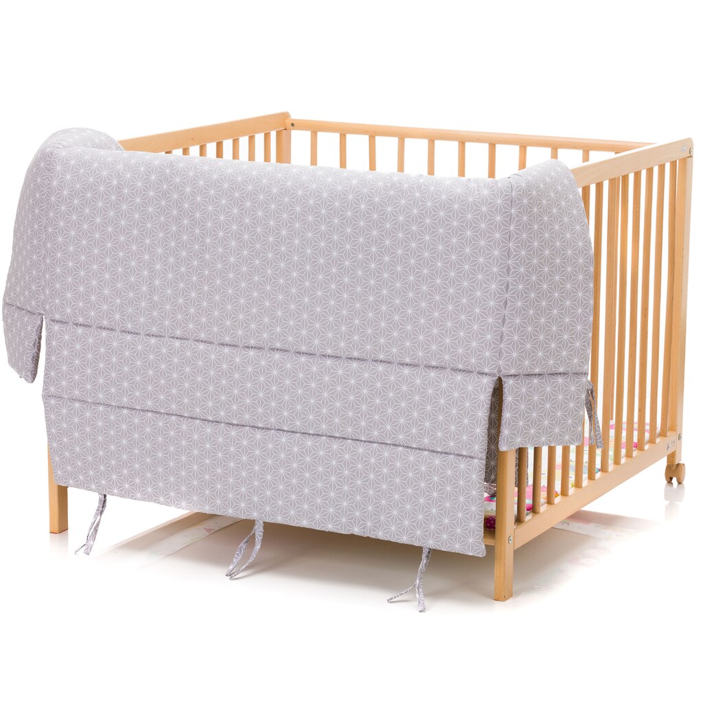 Fillikid Laufgittereinlage »Flexi Luxe, Cube Grey«