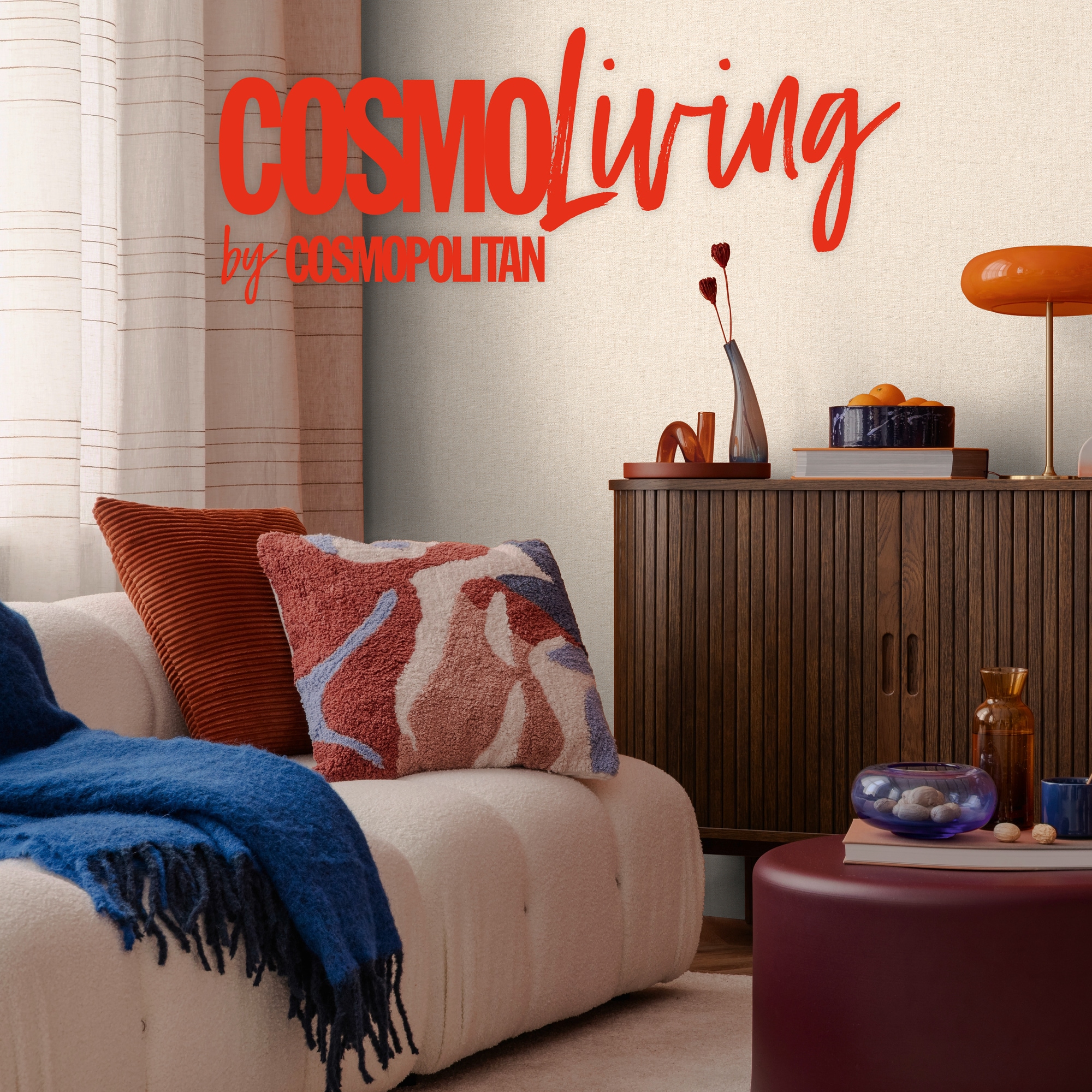 CosmoLiving by Cosmopolitan Vliestapete »Natural Texture – Struktur-Unitapete« matt strukturiert Zeitlose Vliestapete in natürlicher Leinenoptik
