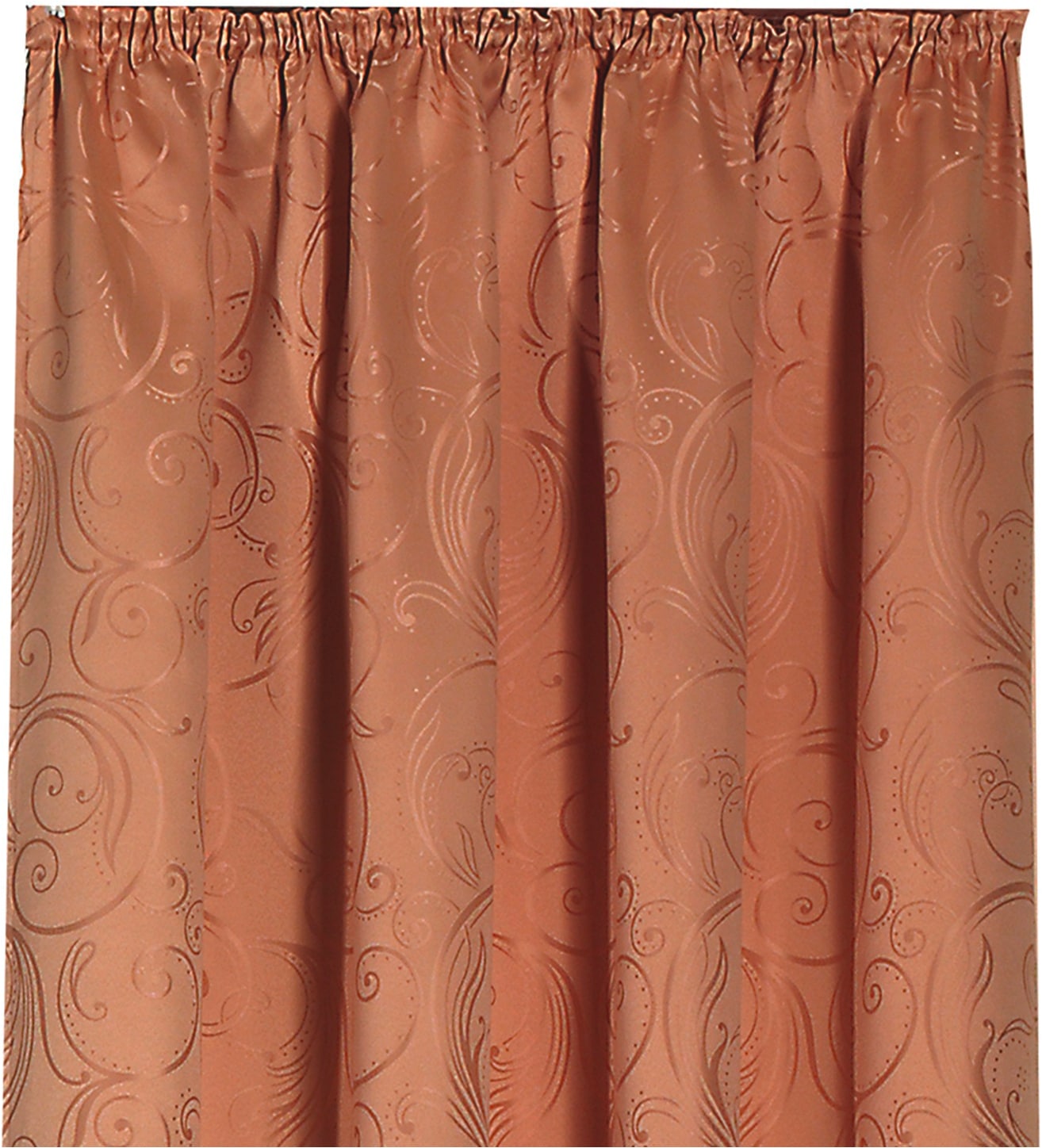 Weckbrodt Vorhang »Modena« Kräuselband 1 Stk. tlg. Dekoschal, blickdicht, Jacquard-Muster, Universalschienenband, Gardine