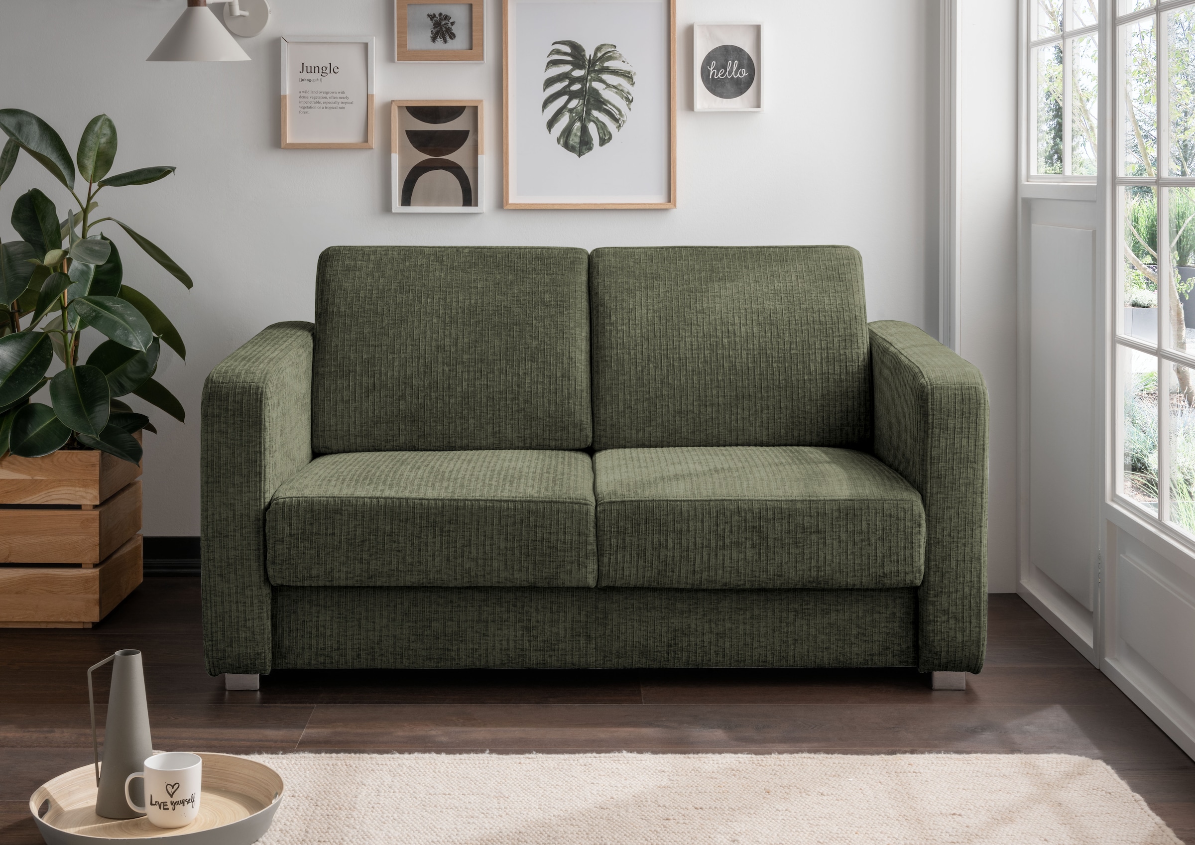 INOSIGN Schlafsofa »Mia Problemlöser Sofa, Einzelauszug, Bettsofa, zeitlos günstig online kaufen