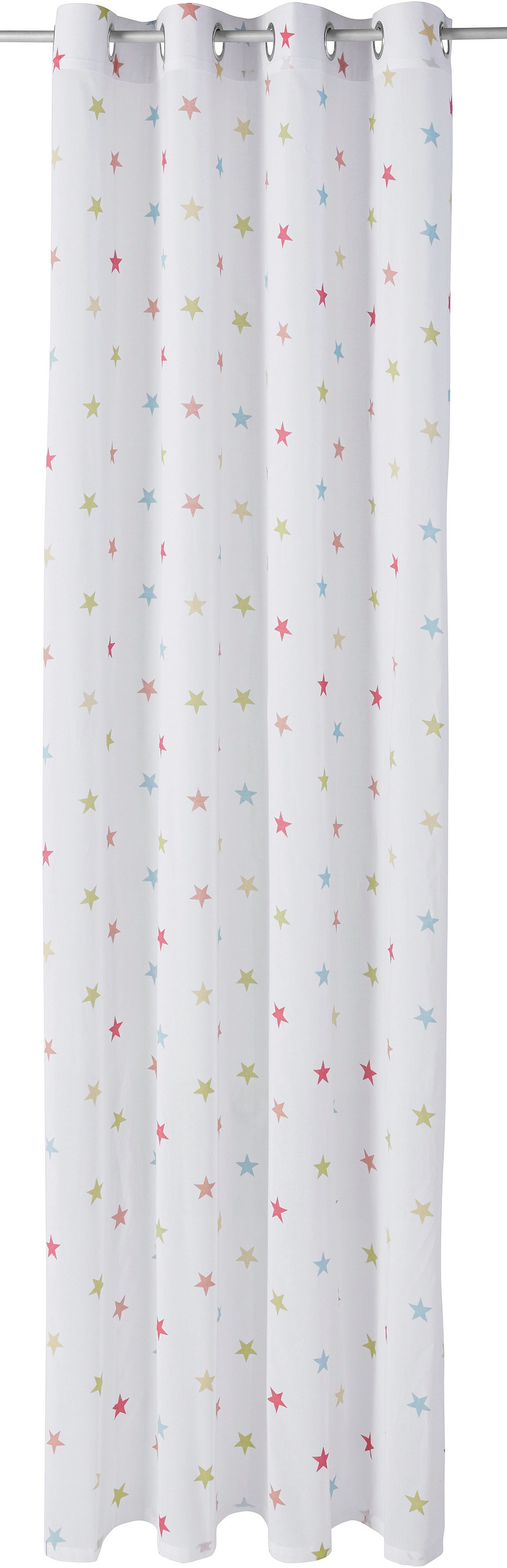 my home Gardine »Stern« Ösen 1 Stk. tlg. Kindergardine, einseitig mit Stern günstig online kaufen