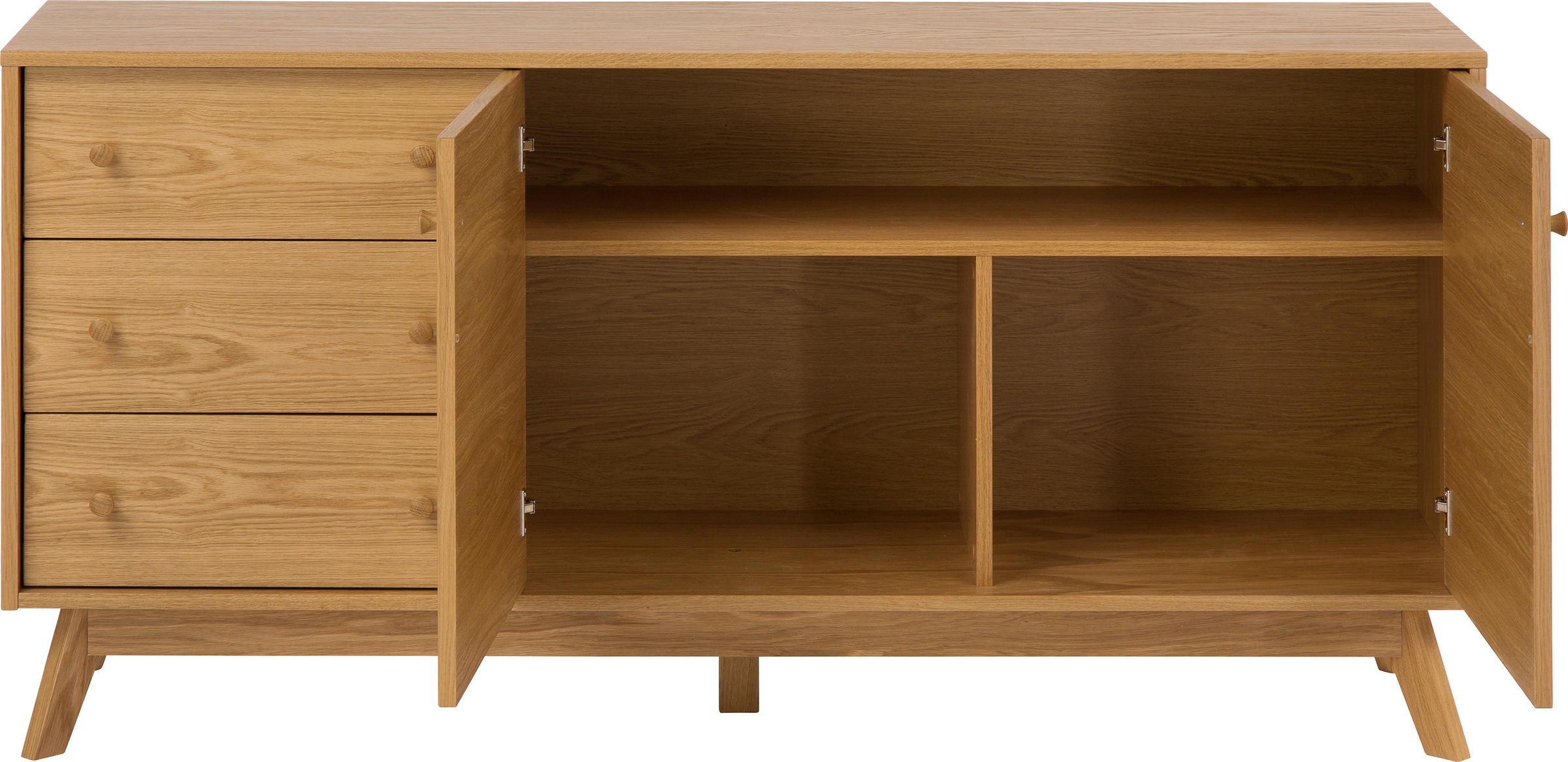 Woodman Sideboard »Bjórgvin«, Kommode, Breite 150 cm, im schlichten skandinavischen Design