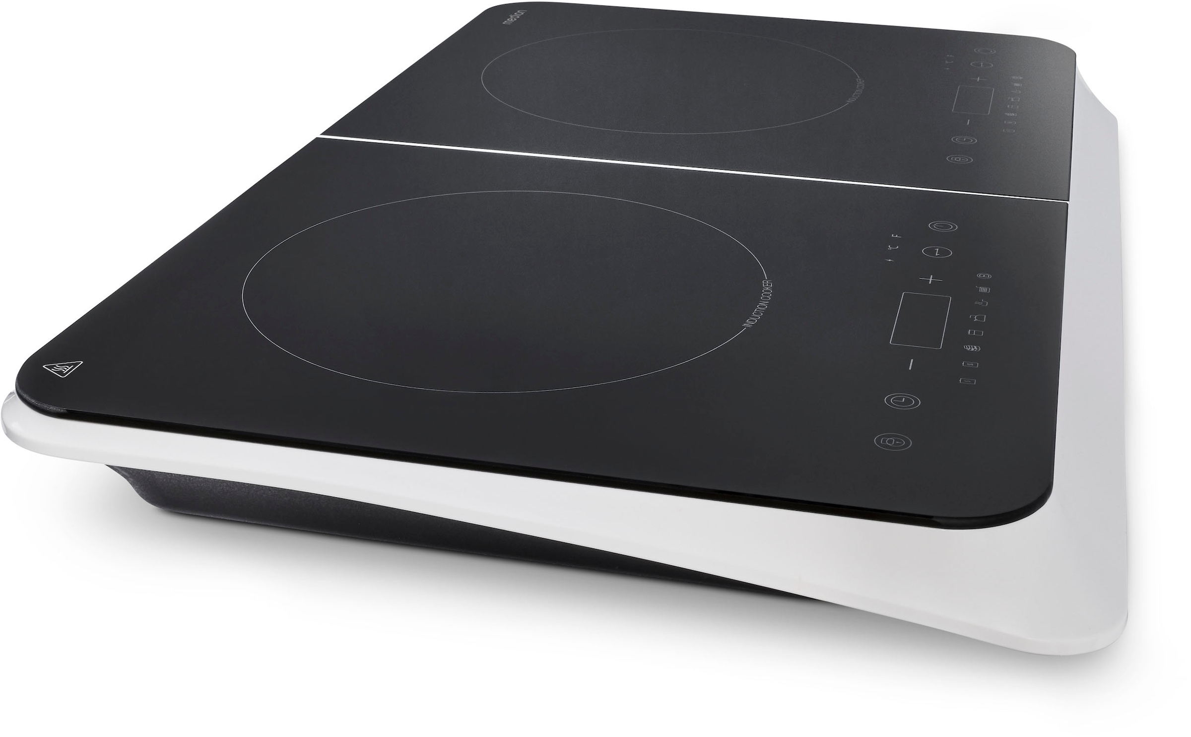 Medion® Doppel-Induktionskochplatte »MD 18493, 3500 W Induktionsleistung, automatische Topferkennung, Timer«, Temperaturbereich 60 - 240°, Sensor-Touch-Display