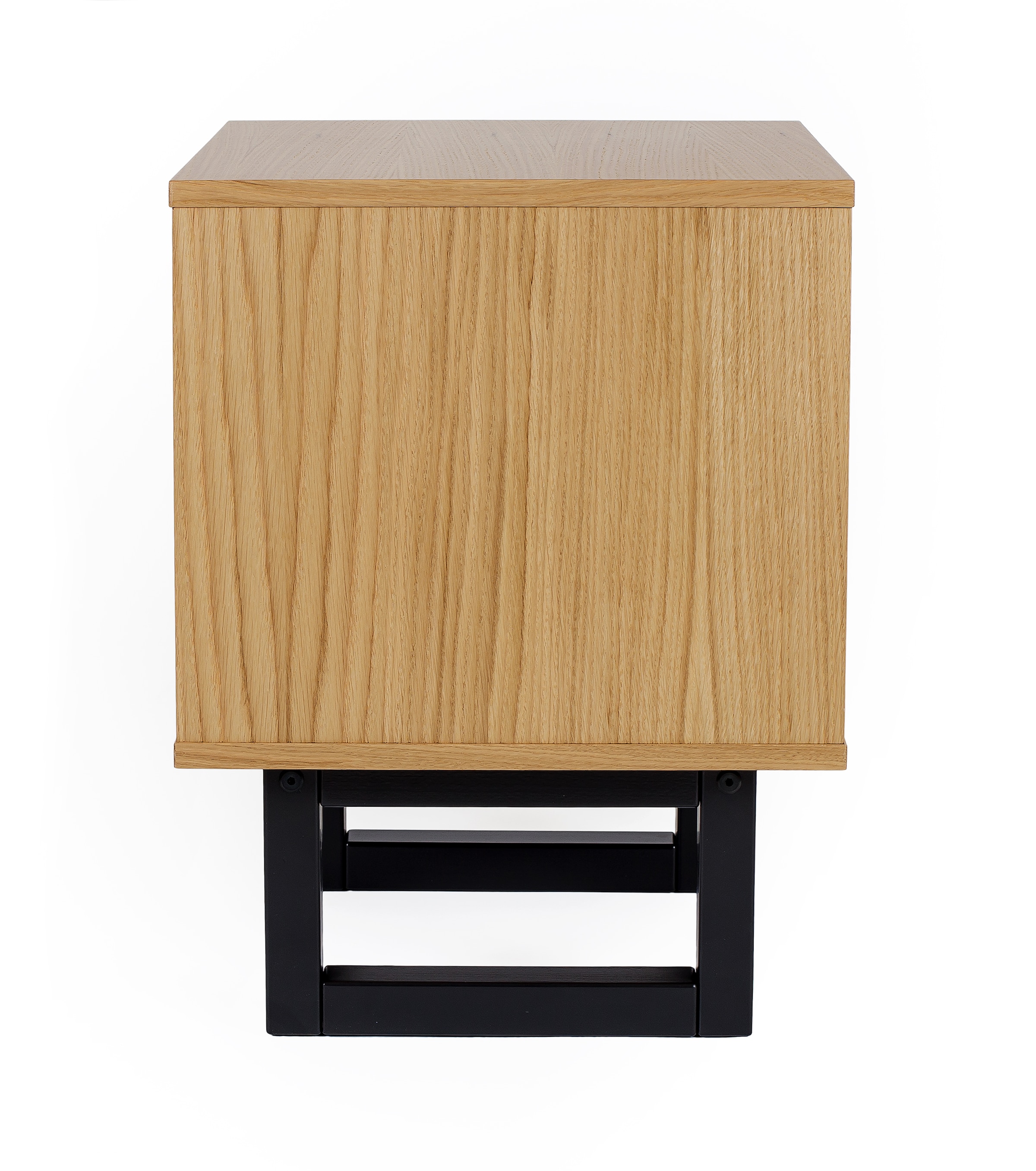 Woodman Nachttisch, Holzfurnier aus Eiche