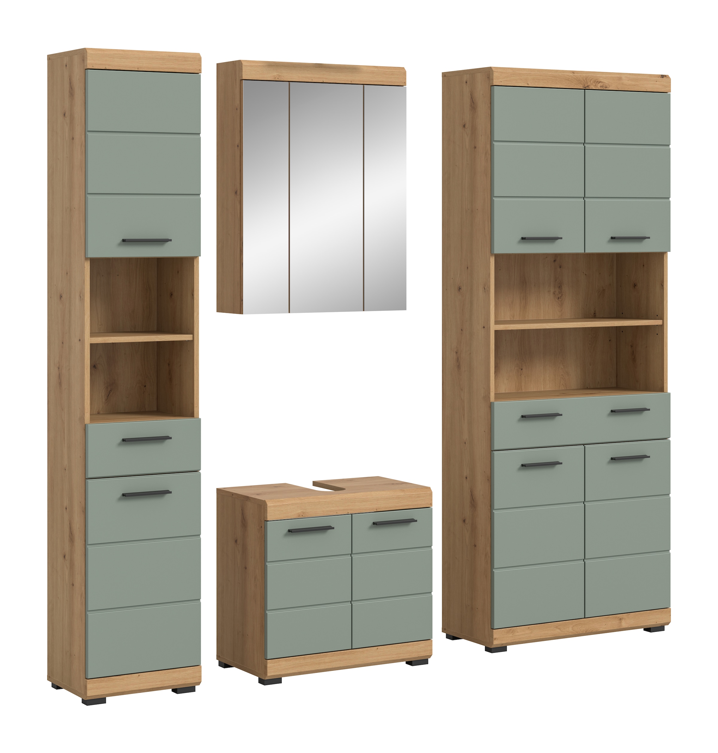 INOSIGN Badmöbel-Set »Siena, 4 teilig, bestehend aus:«, (Set), Hochschrank günstig online kaufen