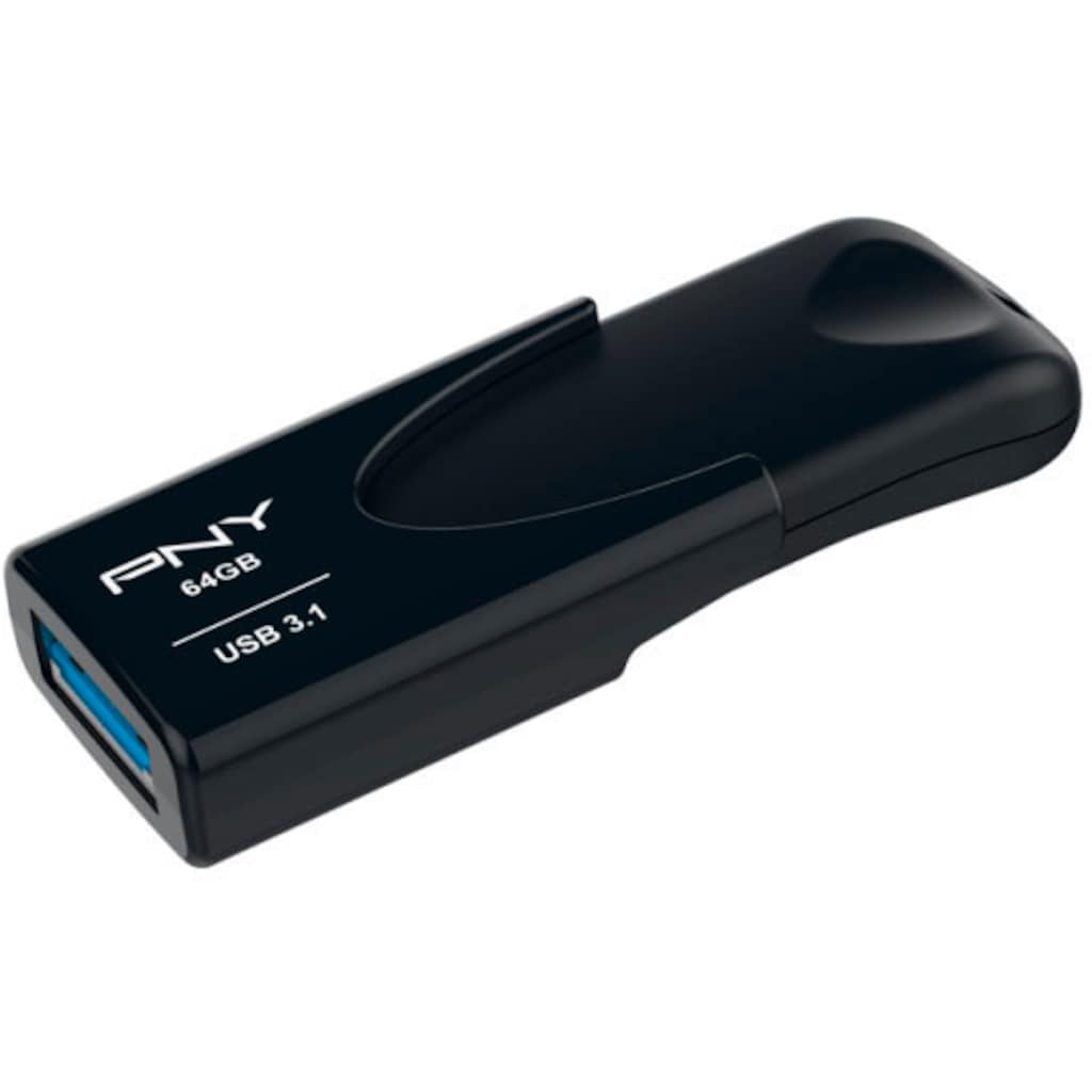 PNY USB-Stick »Attache 4«, (USB 3.1 Lesegeschwindigkeit 80 MB/s)