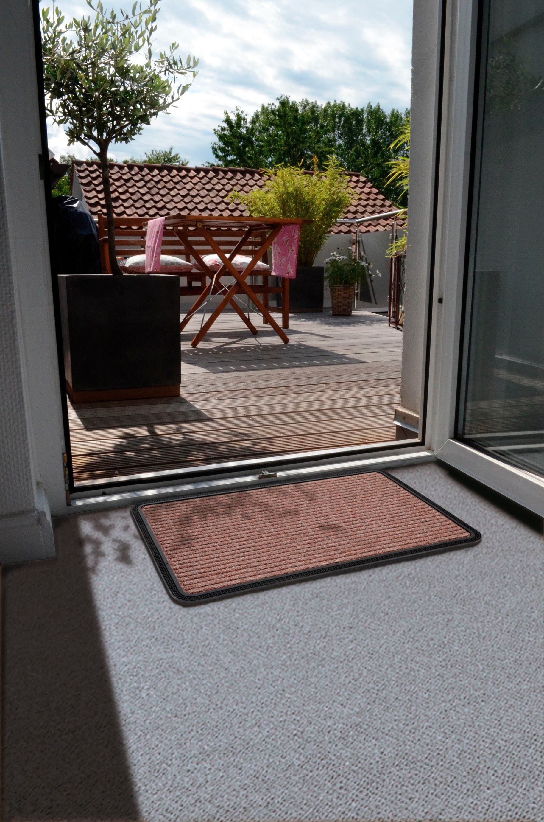 ASTRA Fußmatte »Border Star 1«, rechteckig, 8 mm Höhe, Schmutzfangmatte, In -und Outdoor geeignet