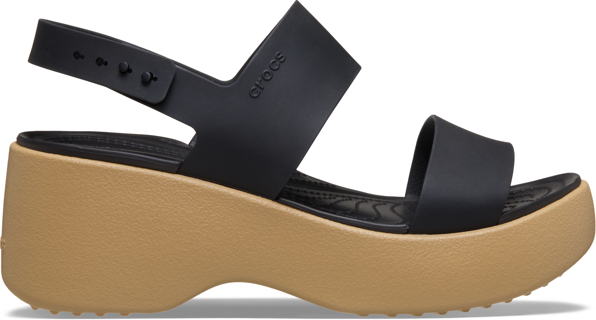 Crocs Plateausandale »Brooklyn Sky Sandal«  Sandalette, Sommerschuh mit Riemenverschluss