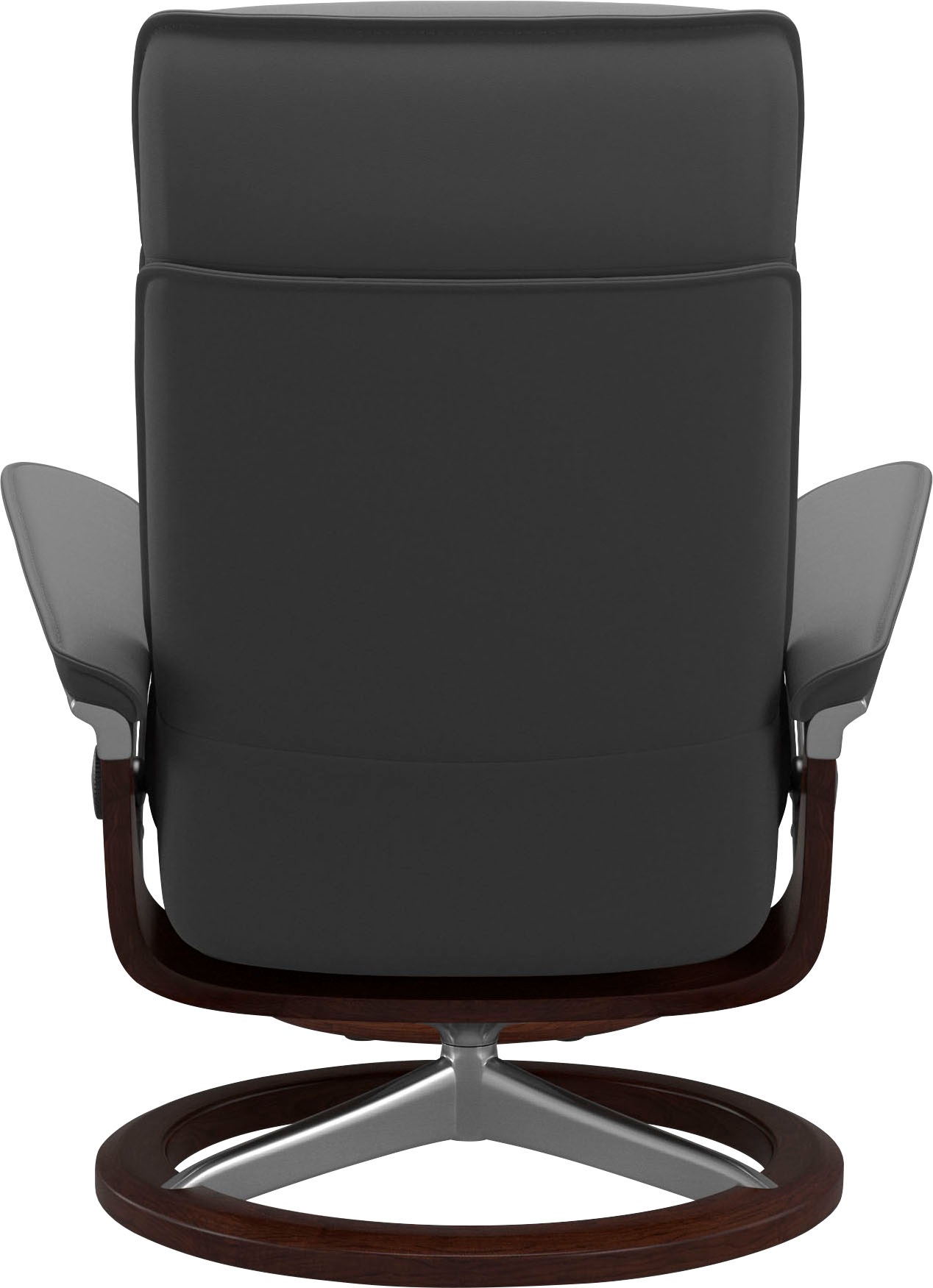 Stressless® Relaxsessel »Admiral«, (Set, Relaxsessel inkl. Hocker), mit Signature Base, Größe M & L, Gestell Braun