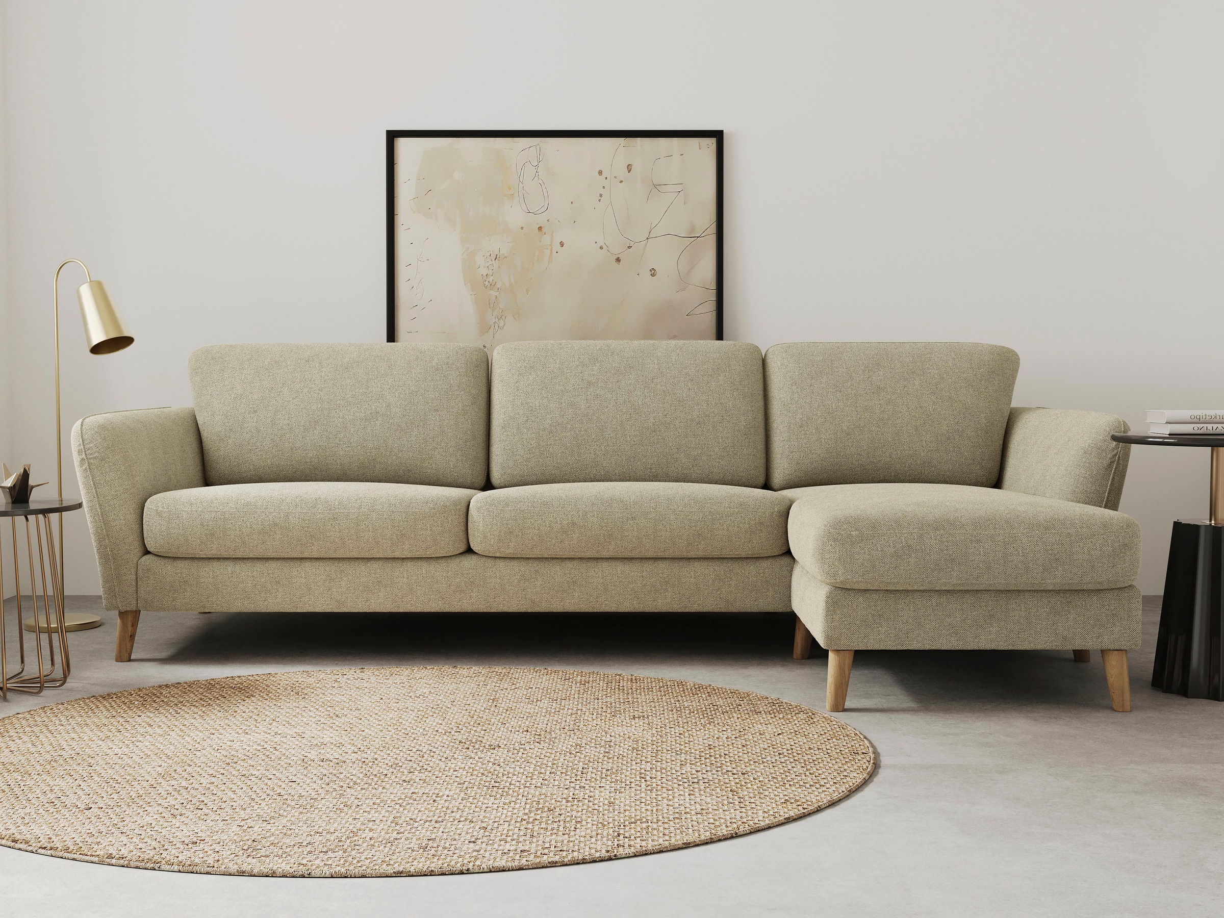 Home affaire Ecksofa »MARSEILLE (279/152cm),L-Form, Rec. rechts/links, vers günstig online kaufen