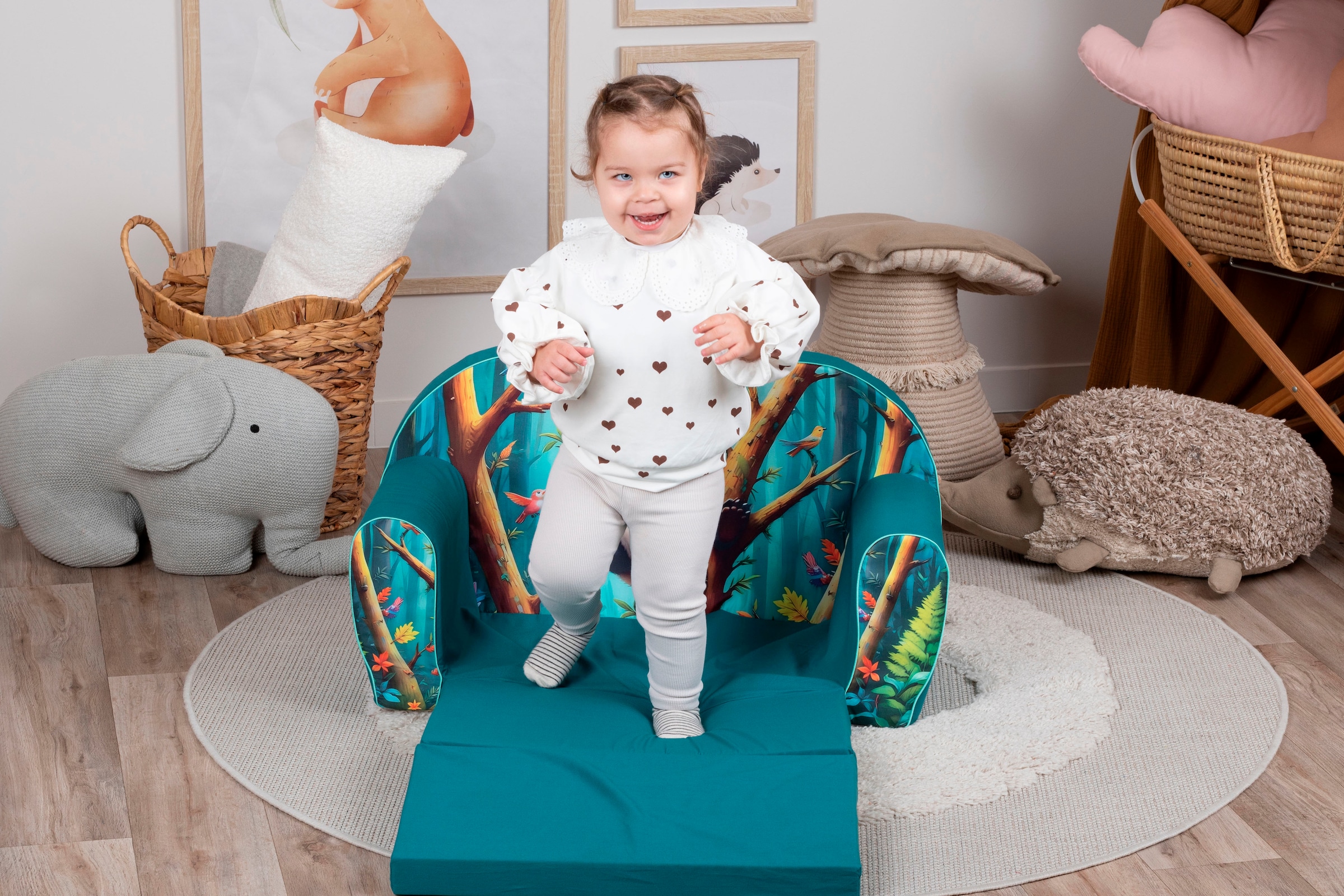 Knorrtoys® Sofa »Lucky panda«, für Kinder; Made in Europe