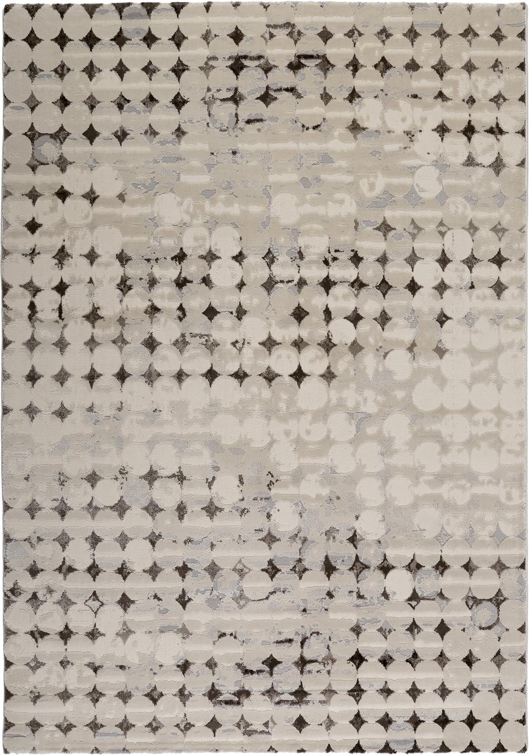 Esprit Teppich »Velvet Spots ESP-3352«, rechteckig, 12 mm Höhe, Kurzflor, Hoch Tief Struktur, Wohnzimmer, Schlafzimmer