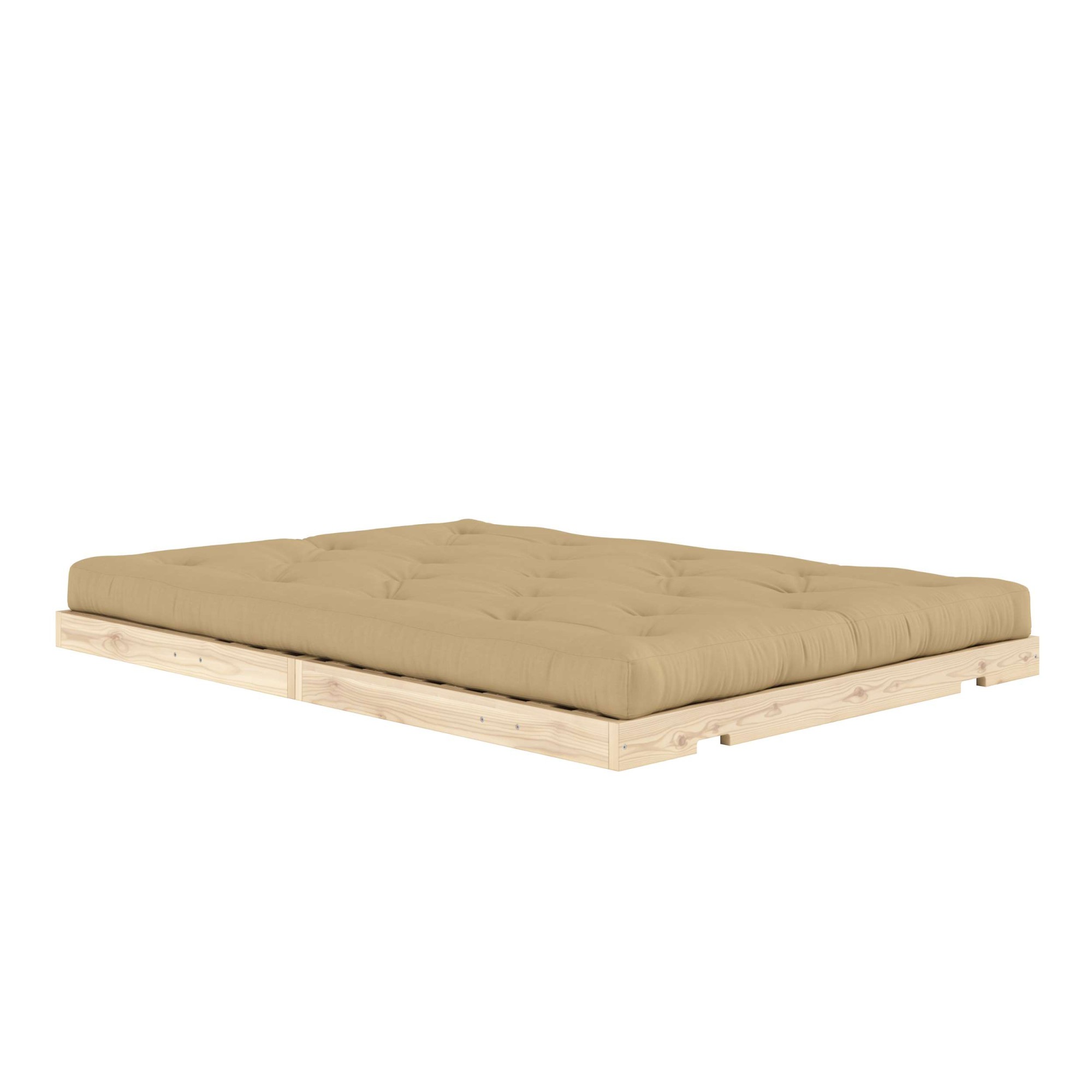 Karup Design Schlafsofa »Flip Sofabed, Made in Europe, mehrere Farben, vielseitig einsetzbar«, (B/H/T Sofa: ca 145 x 83 x 98,5 cm, Bett: ca 145 x 21 x 200 cm), inkl. handgefertigte Futonmatratze, FSC®-zertifiziertes Massivholz