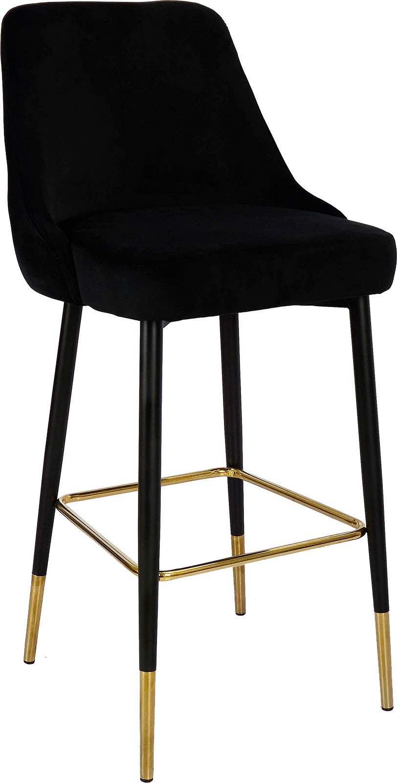 Kayoom Hochstuhl »Barstuhl Moonlight 125, gesteppte Rückenlehne, Stuhlbeine günstig online kaufen