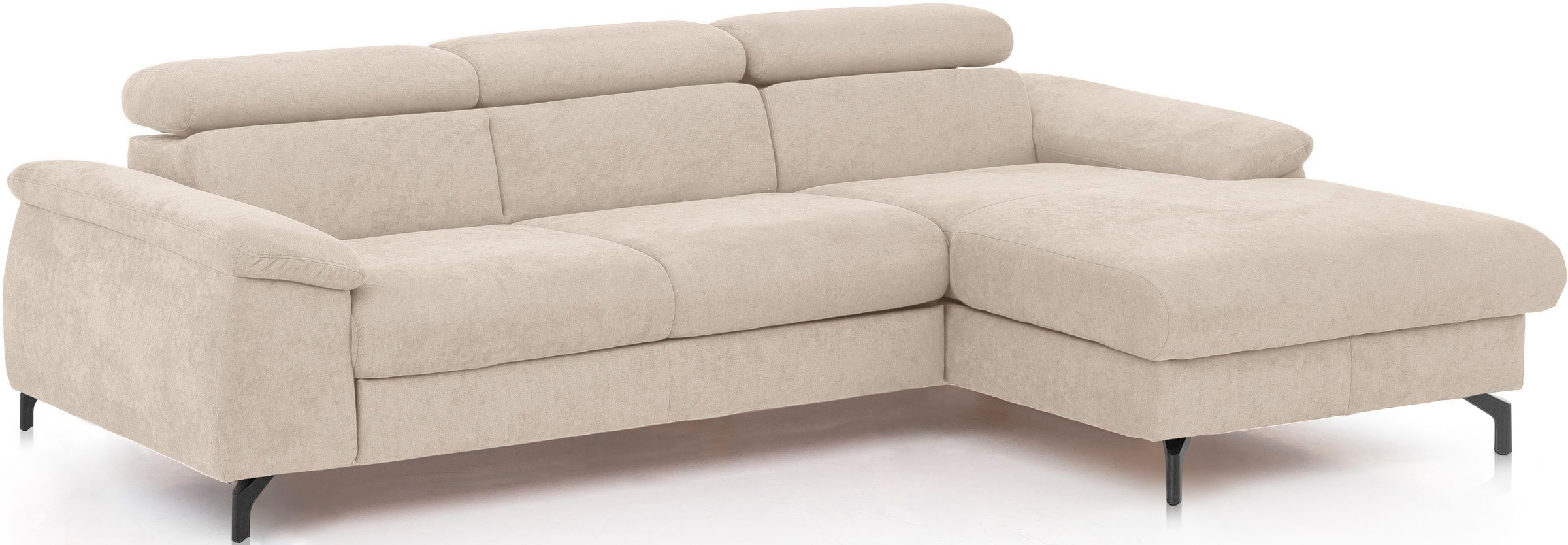 COTTA Polstergarnitur »Komaris L-Form«, (Set), Set bestehend aus: Ecksofa m günstig online kaufen