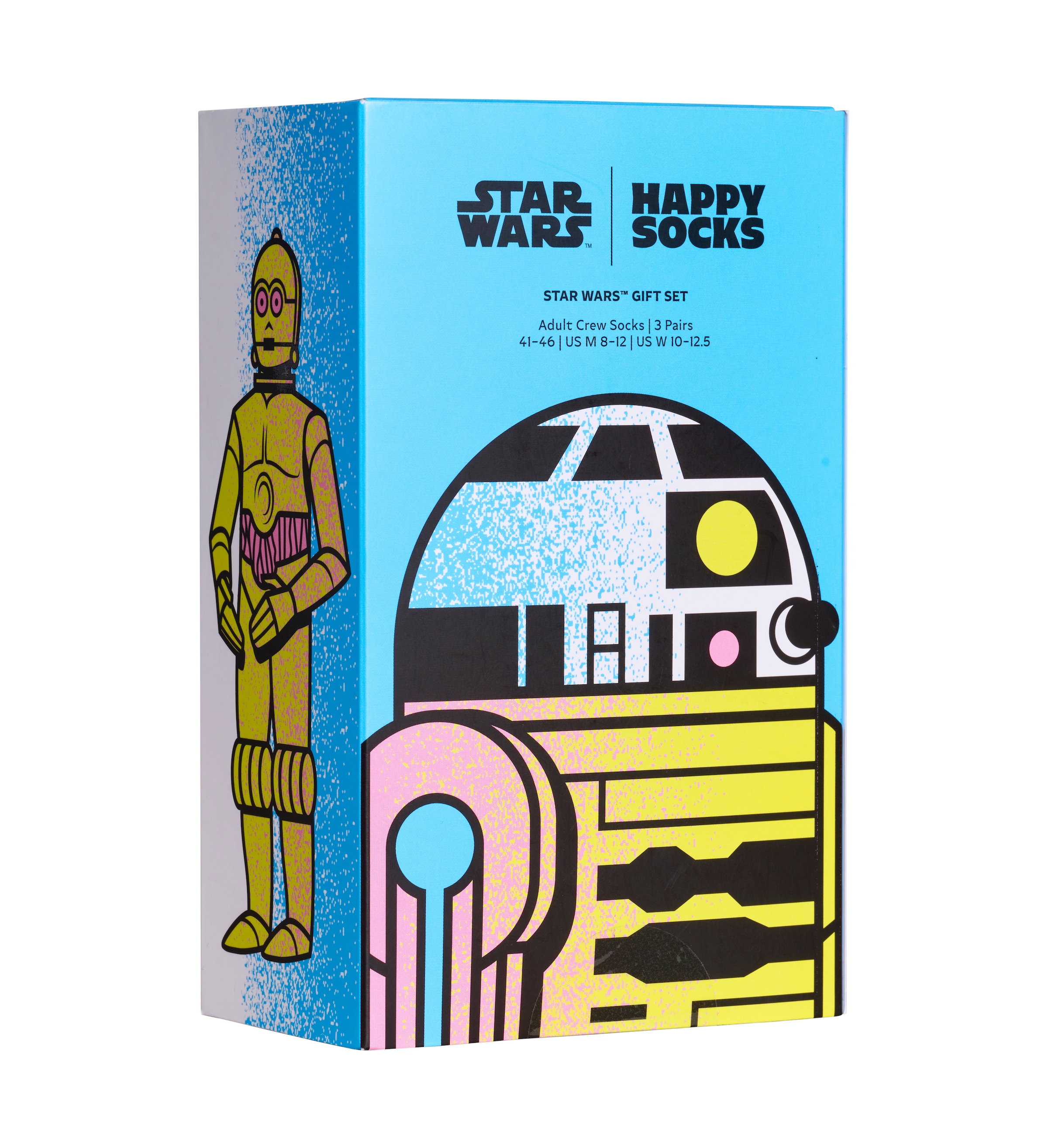 Happy Socks Langsocken, (3er Pack), mit kreativen Star Wars-Motiven