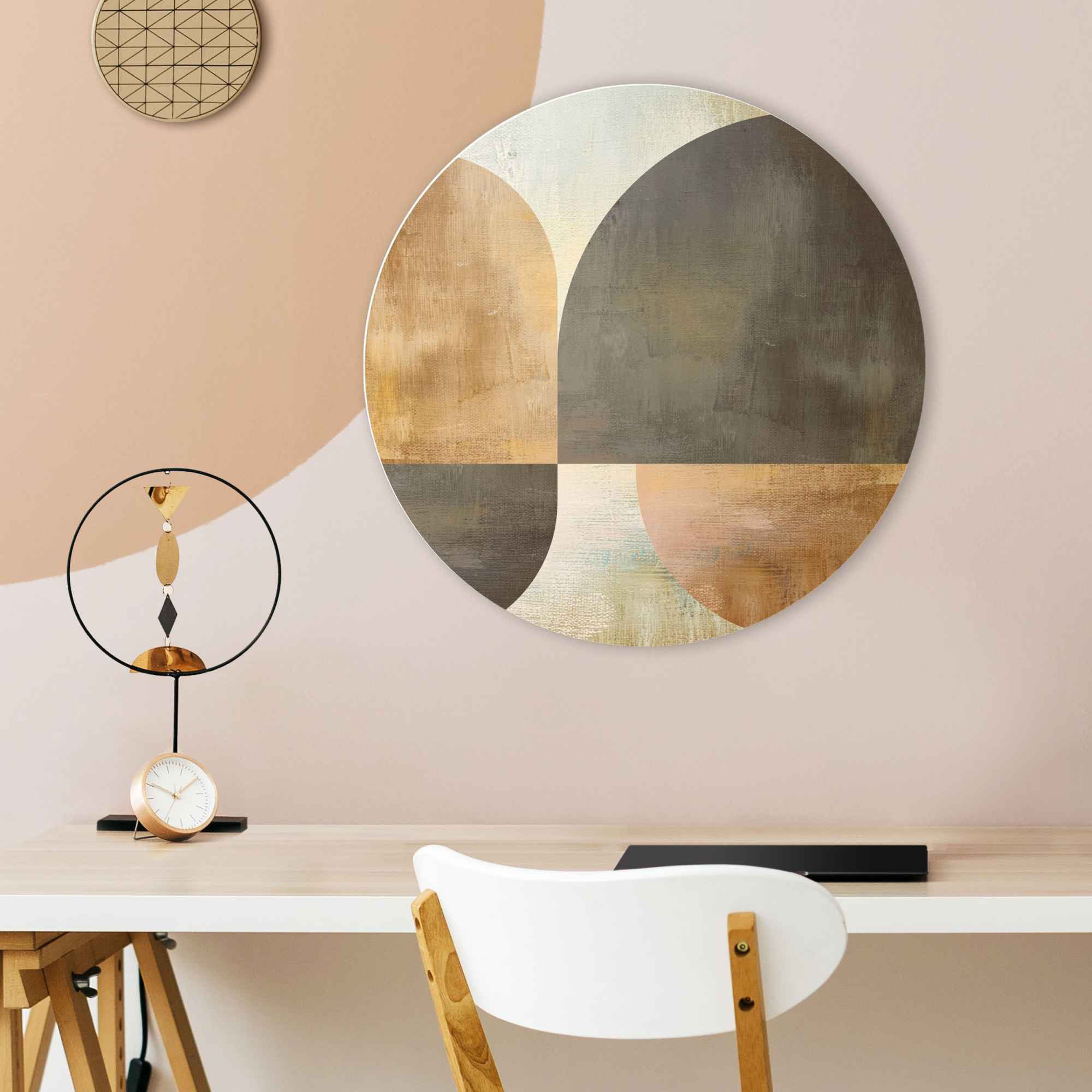 Reinders! Wandbild »Wandbild Abstrakte Figuren Rond - Aktuell«, Figuren, (1 St.)
