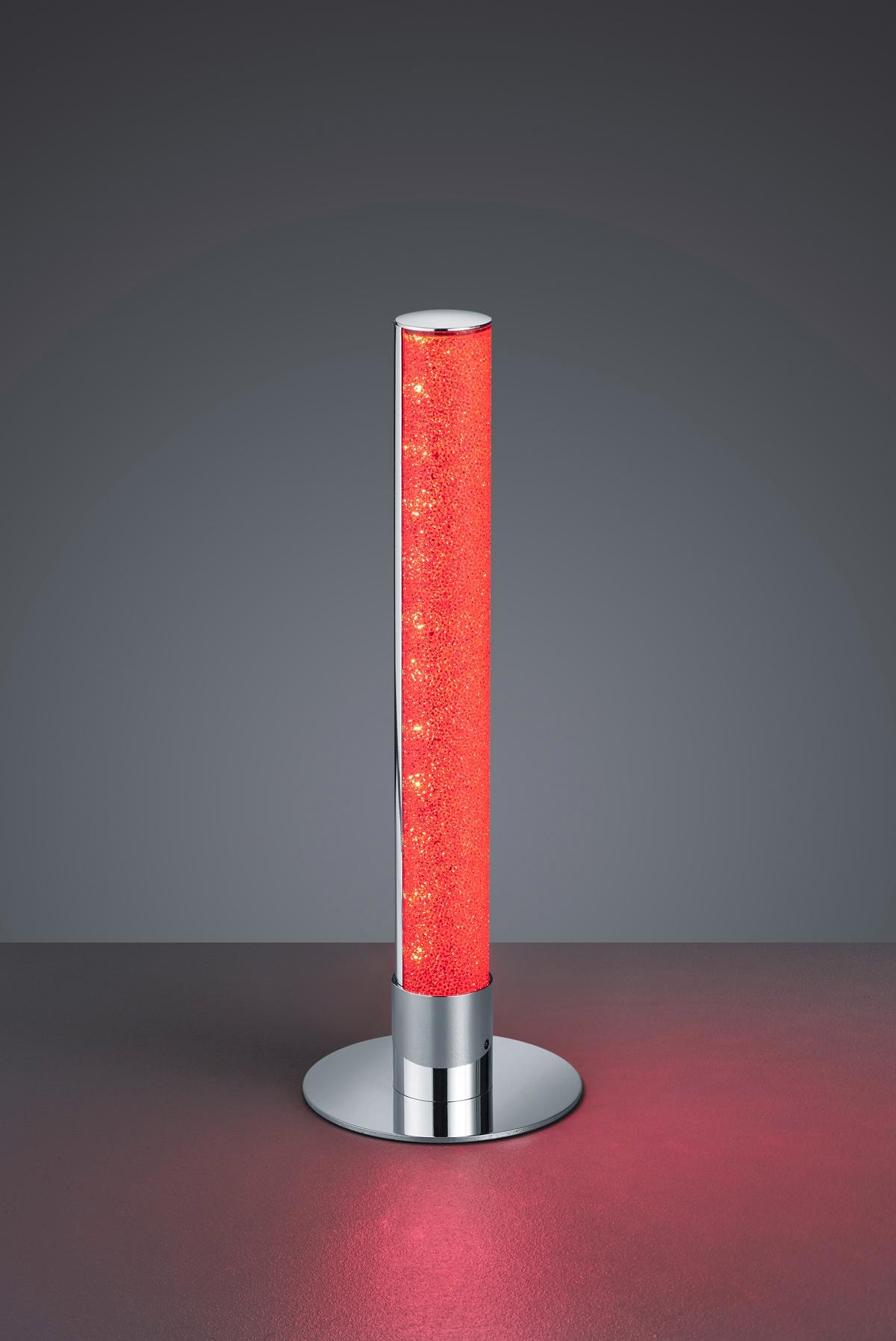 TRIO Leuchten Tischleuchte »EMILA«, 1 flammig-flammig, LED Tischlampe mit RGBW Farbwechsel, dimmbar über Fernbedienung