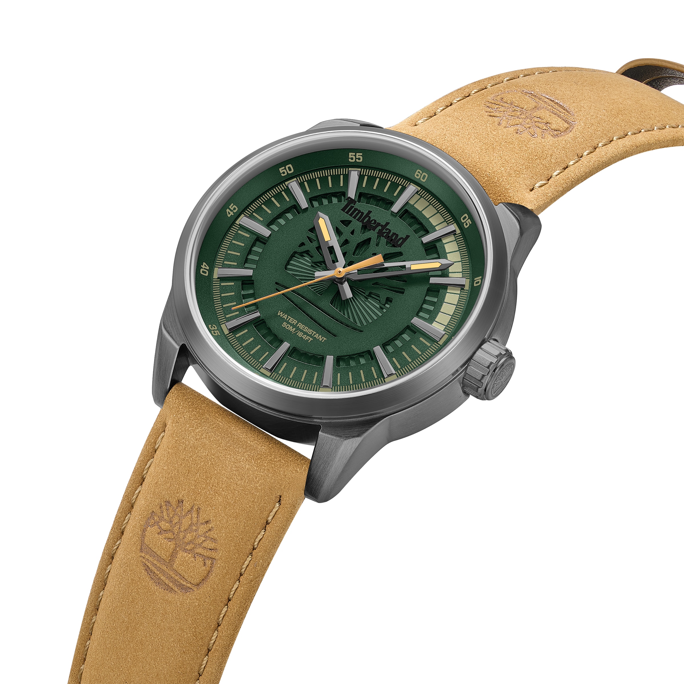 Timberland Quarzuhr »Lanigan« Armbanduhr, Herrenuhr, Lederarmband, analog