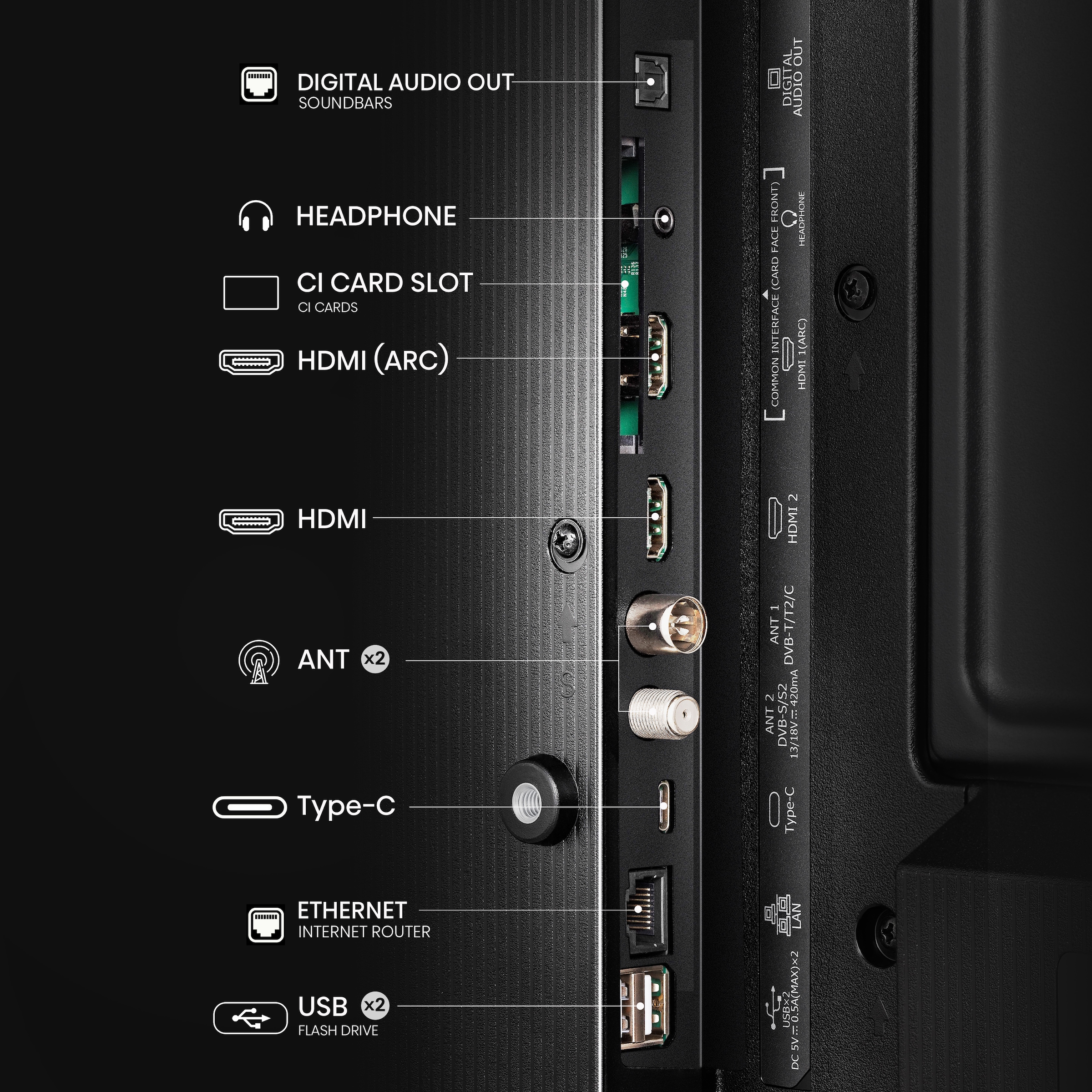 Hisense LED-Fernseher »32A5NQ«, HD, Smart-TV, 2K FHD QLED
