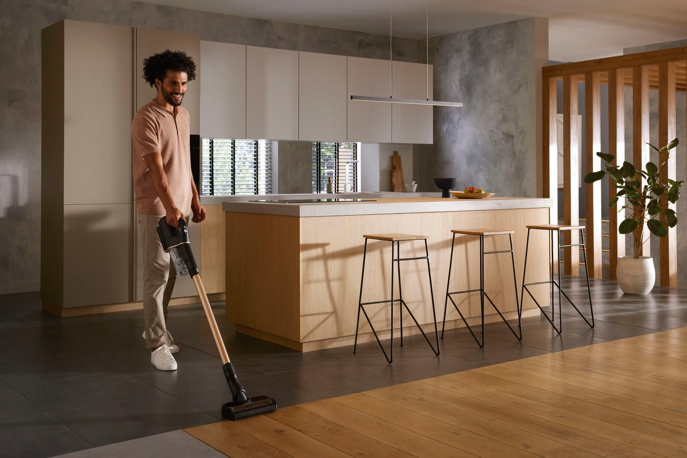 Miele Akku-Handstaubsauger »Duoflex HX1 TotalCare, 2in1-Funktion,«, mit Elektrobürste MultiFloor und CarCare Set, Obsidianschwarz Roségold