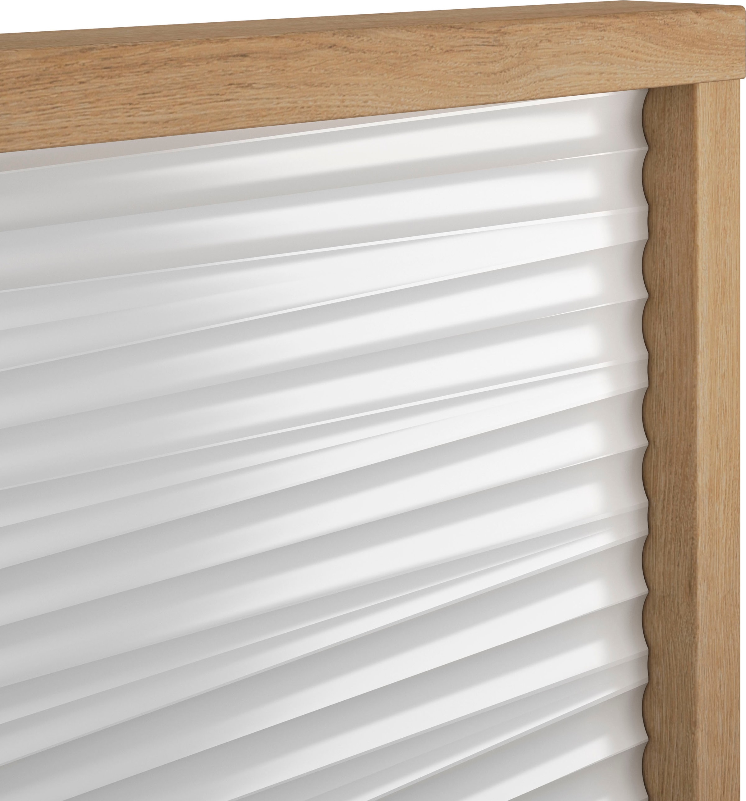 Gami Einzelbett, Kopfteil mit Relief