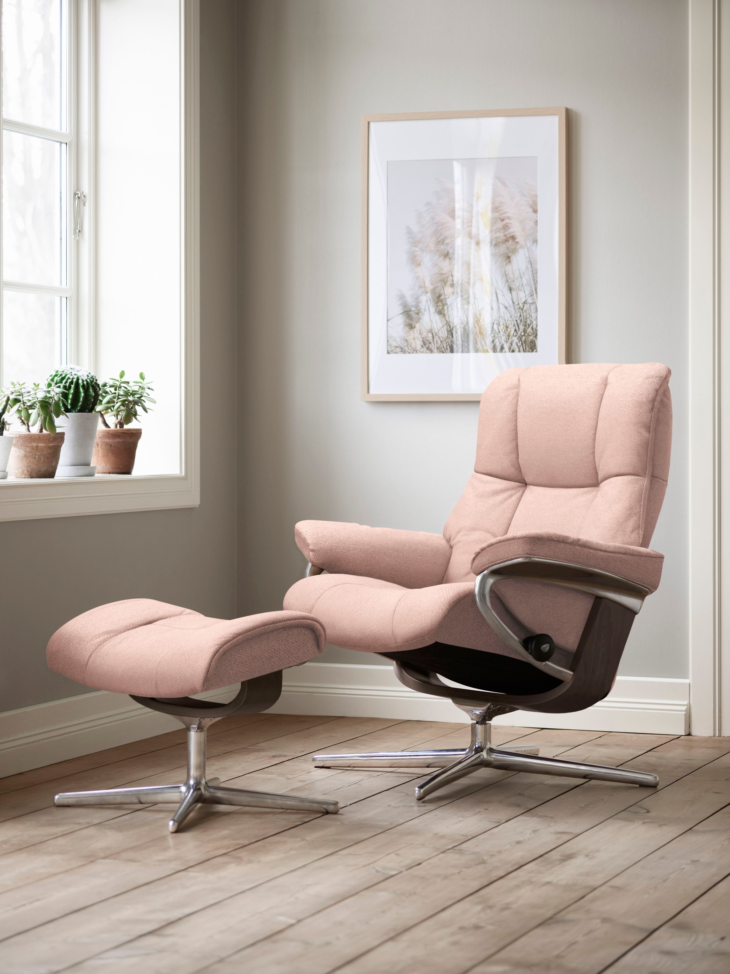 Stressless Relaxsessel "Mayfair", mit Cross Base, Größe S, M & L, Holzakzen günstig online kaufen