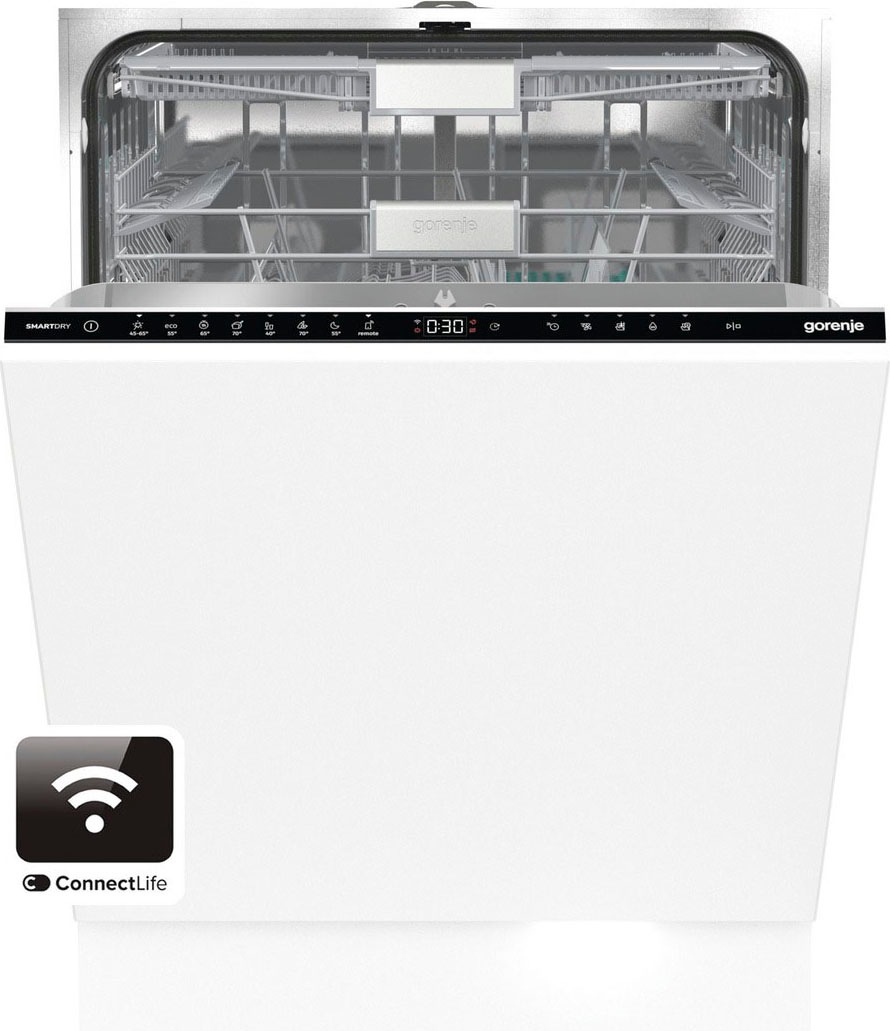 GORENJE vollintegrierbarer Geschirrspüler »GV 693C60 UVAD«, GV 693C60 UVAD, 9,6 l, 16 Maßgedecke, Smarte Dosierung