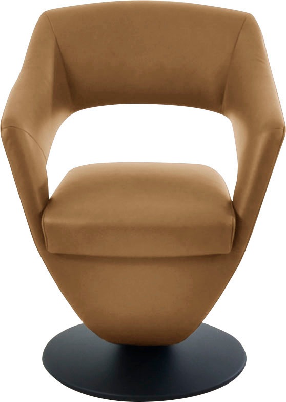 K+W Komfort & Wohnen Drehstuhl »Kansas« () Design Leder-Drehsessel mit hohe günstig online kaufen