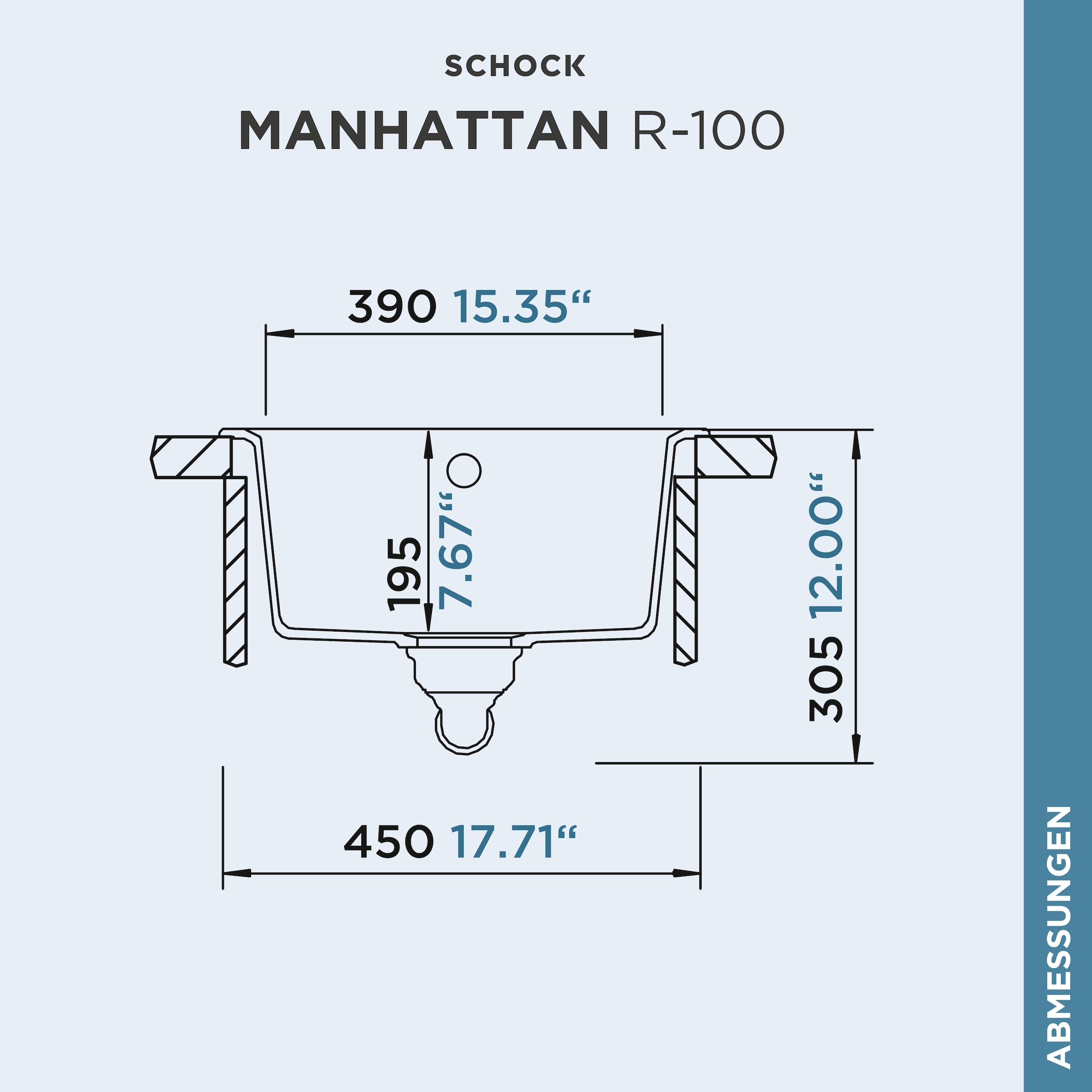 Schock Granitspüle »Lucca R«