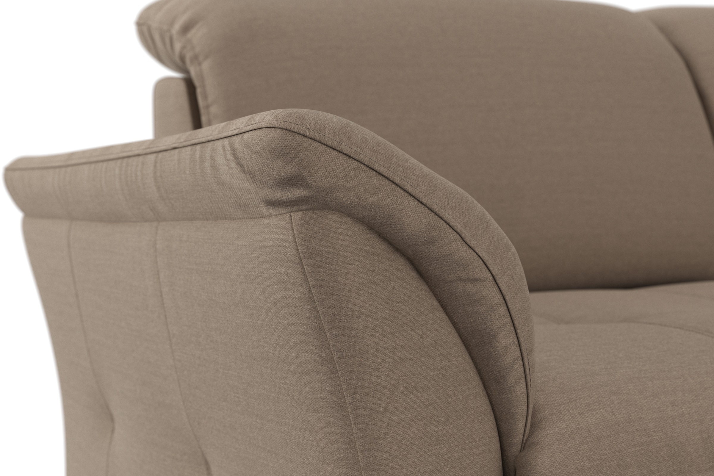sit&more Ecksofa »Maggiore L-Form«, wahlweise mit Kopfteilverstellung, Bettfunktion und Stauraum