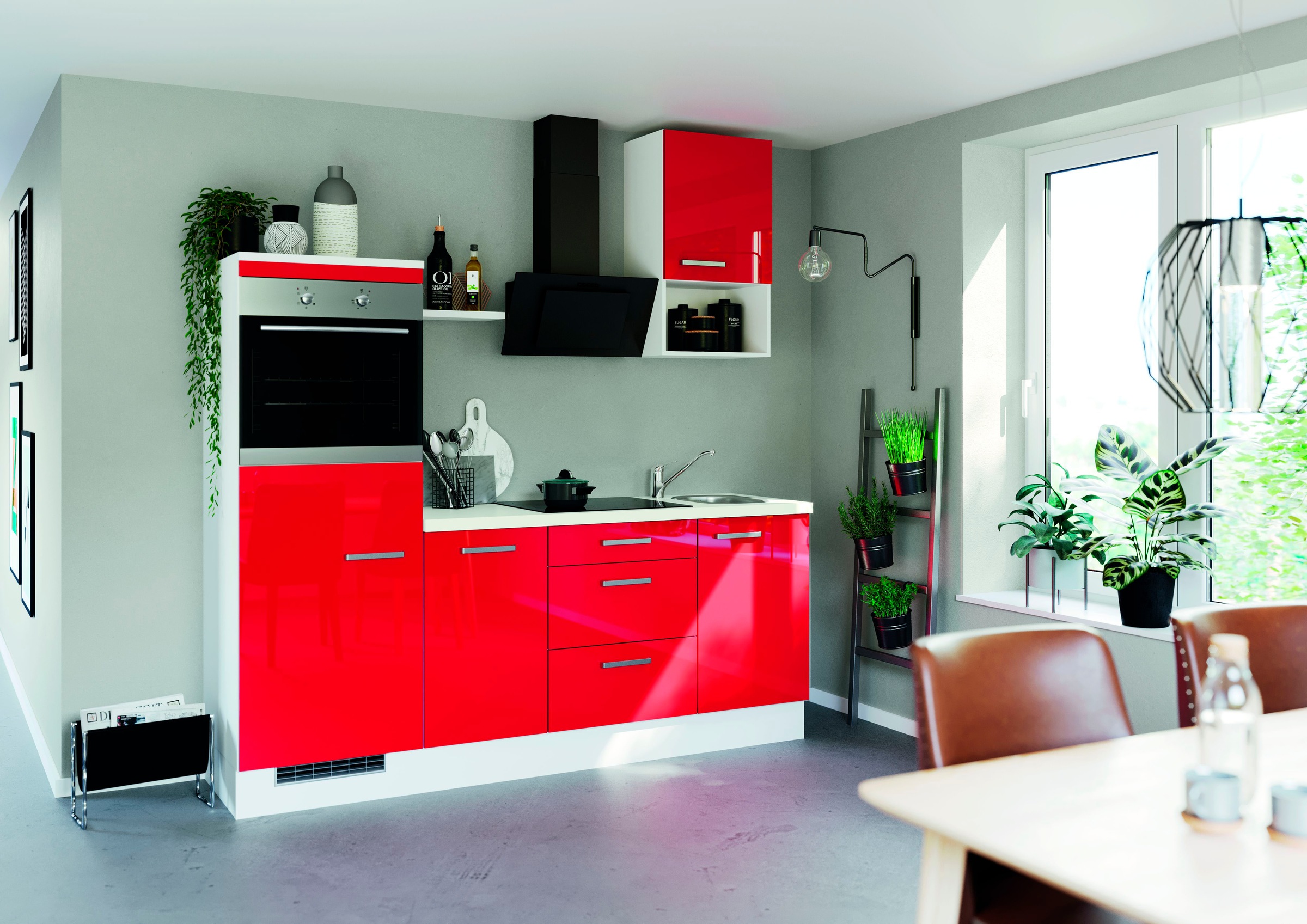 IMPULS KÜCHEN Klapphängeschrank ""Turin", Breite/Höhe: 30/72,3 cm" vormonti günstig online kaufen