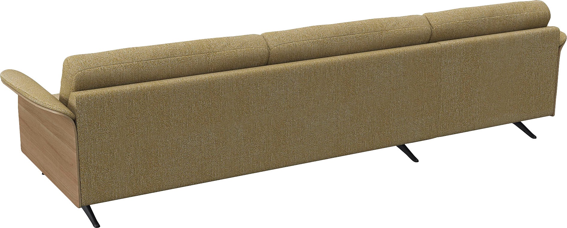 FLEXLUX Ecksofa »Glow, super bequem durch hochwertigem Sitzaufbau mit Federkern, L-Form«, Modernes skandinavisches Design