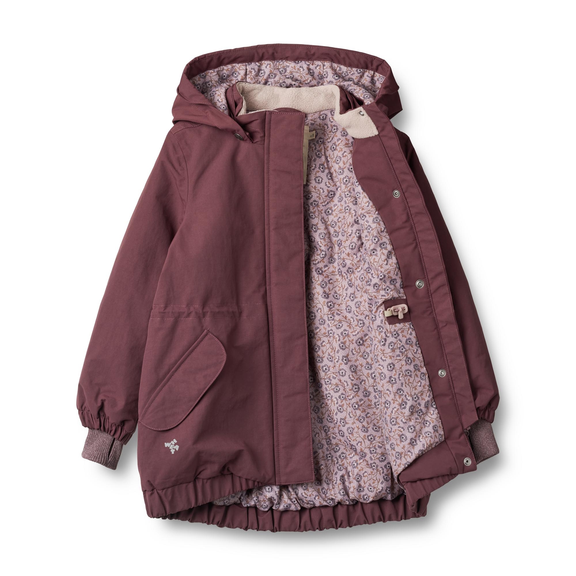 WHEAT Outdoorjacke »Tove Tech«, mit Kapuze, mit verstellbarem Kordelzug in der Taille, praktischen Daumenlöchern