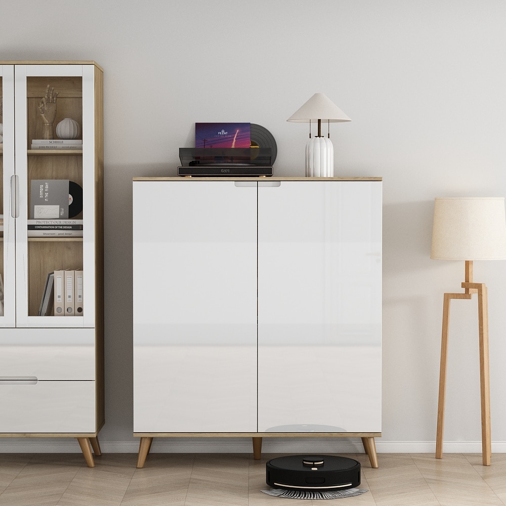 OTTO home PC-Schrank mit Tastaturauszug, (B/T/H): 110/35,7/129 cm