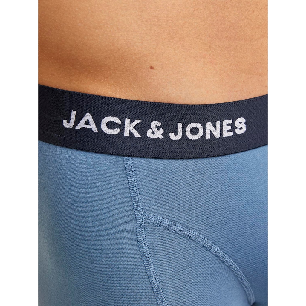 Jack & Jones Boxershorts »JACALASKA BAMBOO TRUNKS 3 PACK«, (Packung, 3 St.)